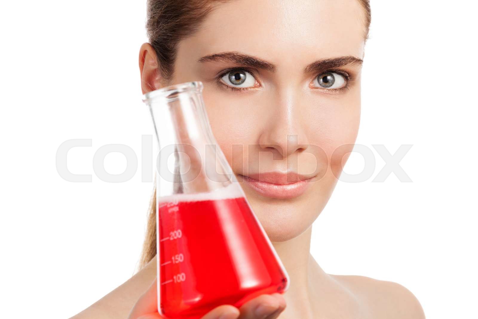 Researching In Beauty Industry Stock Image Colourbox
