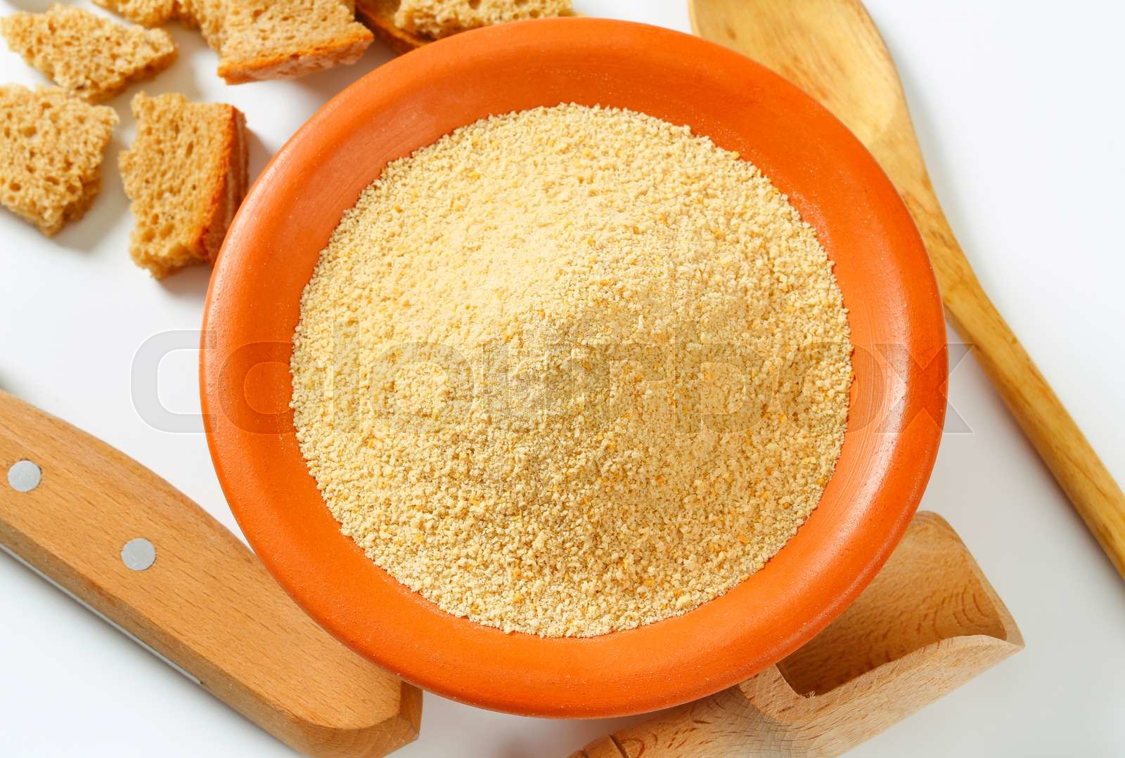 Breadcrumbs Stock image Colourbox