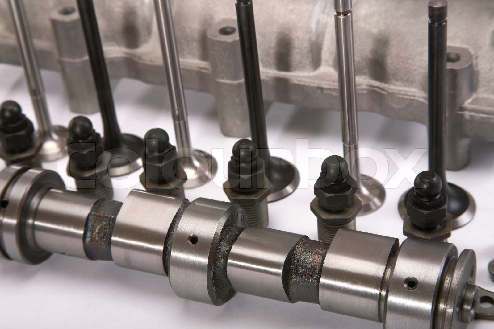 New details for repair of the engine. Cam-shaft of the engine in