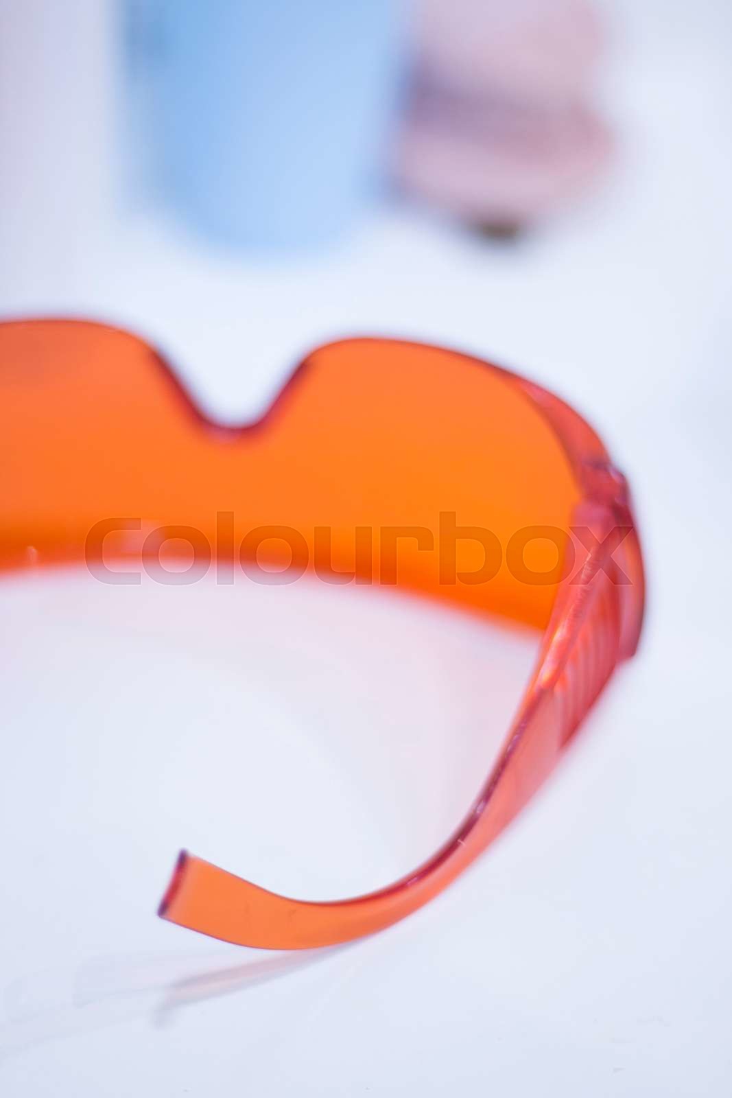 Dental goggles dentist’s glasses | Stock image | Colourbox