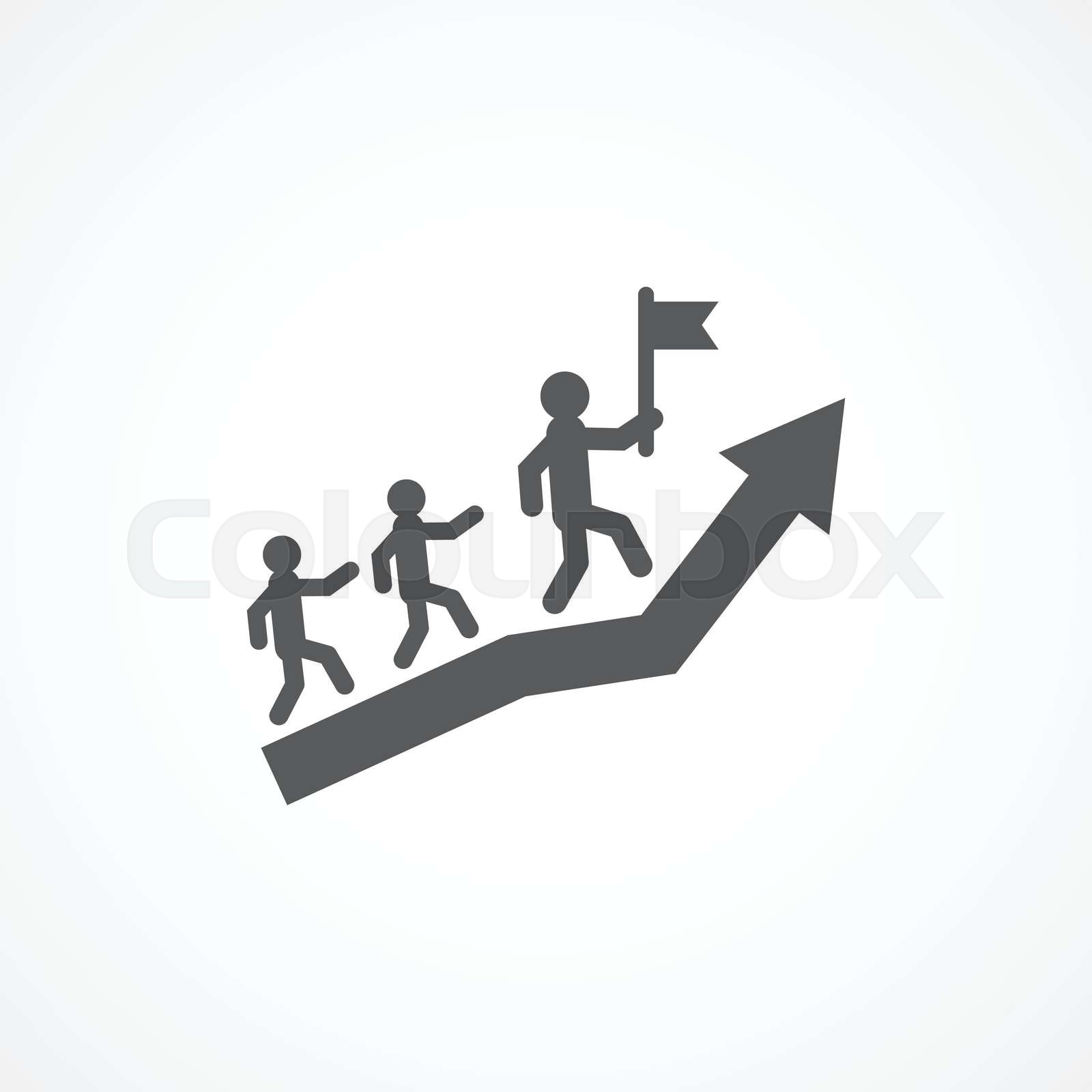 Leadership Icon | Stock vector | Colourbox Leadership Icon | Stock vector | Colourbox