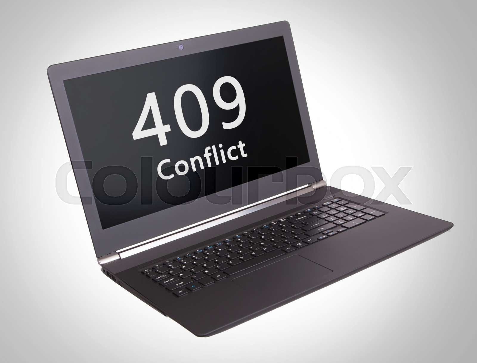 HTTP Status Code 409 Conflict Stock Image Colourbox