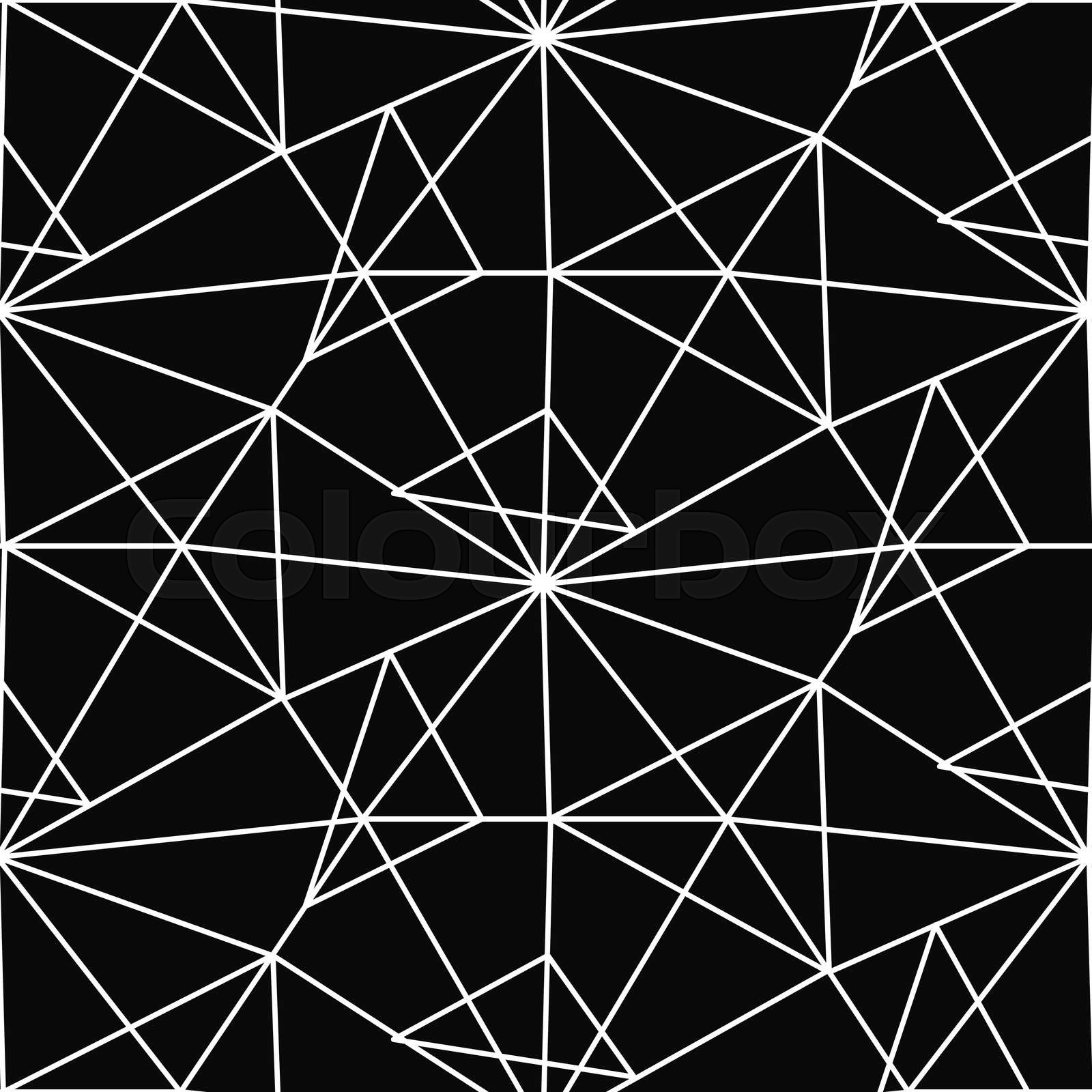 Linear triangles seamless pattern wrap. | Stock vector | Colourbox