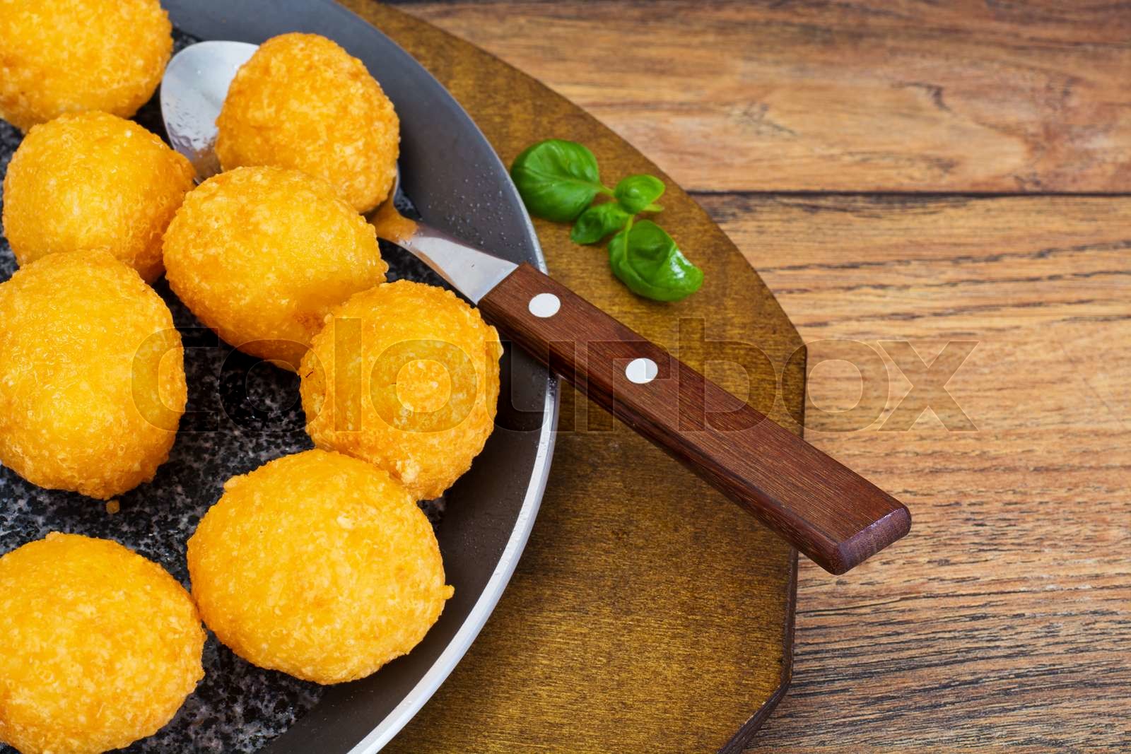 Deep Fried Cheese Balls