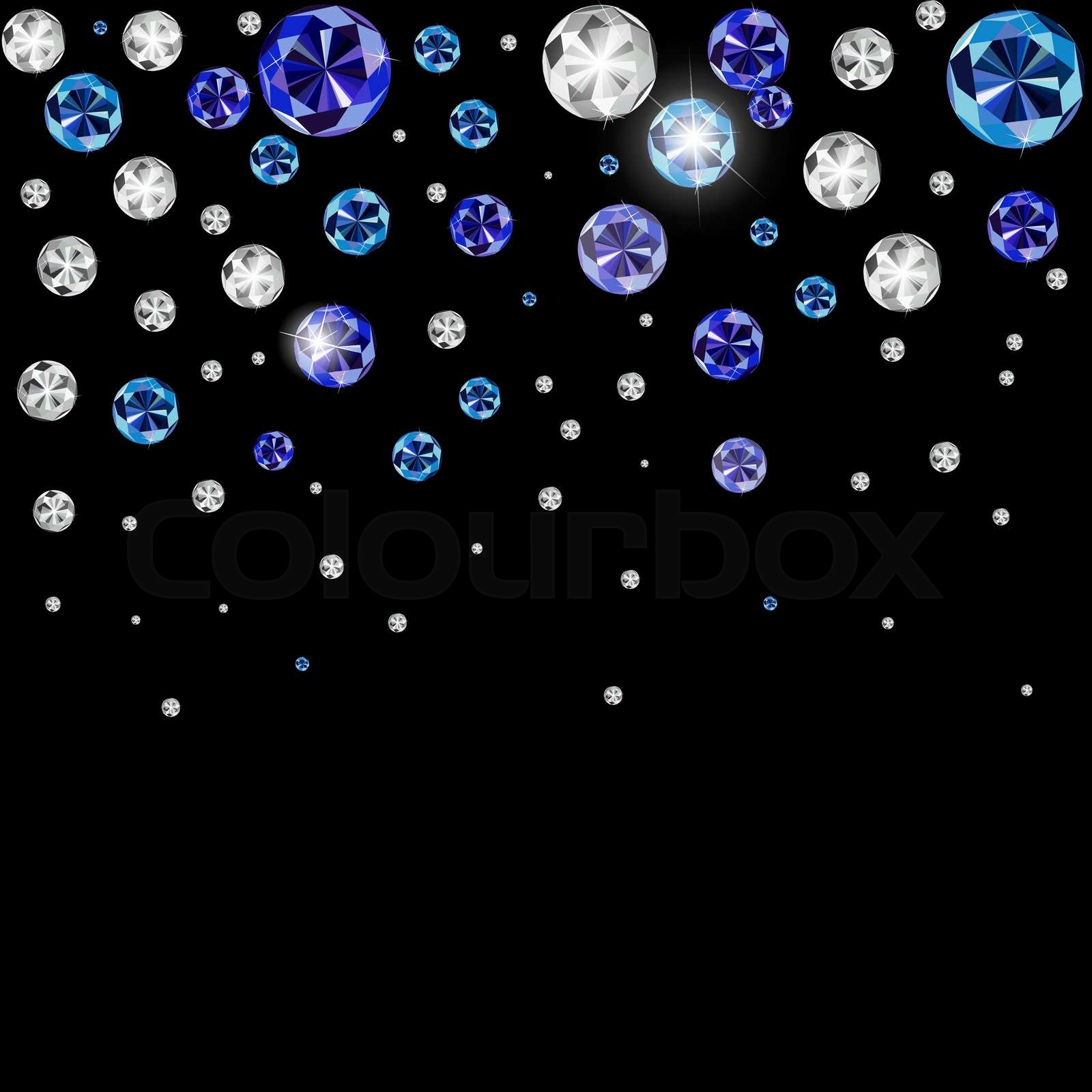 Abstract Luxury Black Diamond Background Vector Illustration | Stock