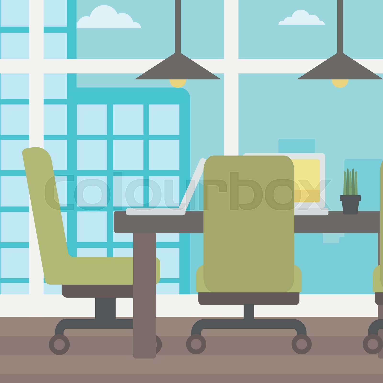 Background of conference room. | Stock vector | Colourbox