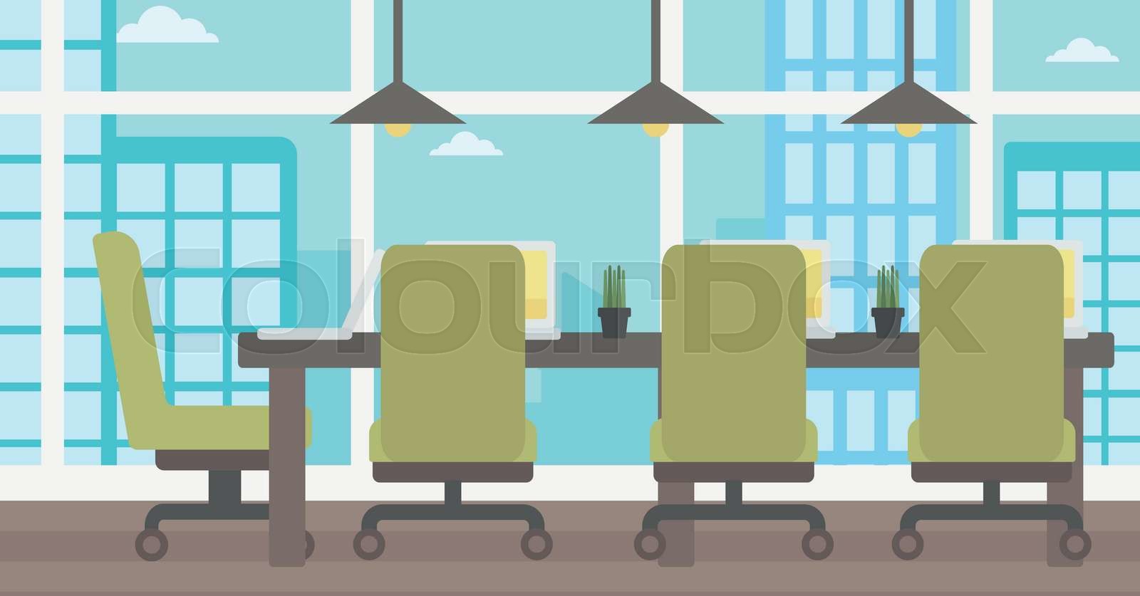 Background of conference room. | Stock vector | Colourbox