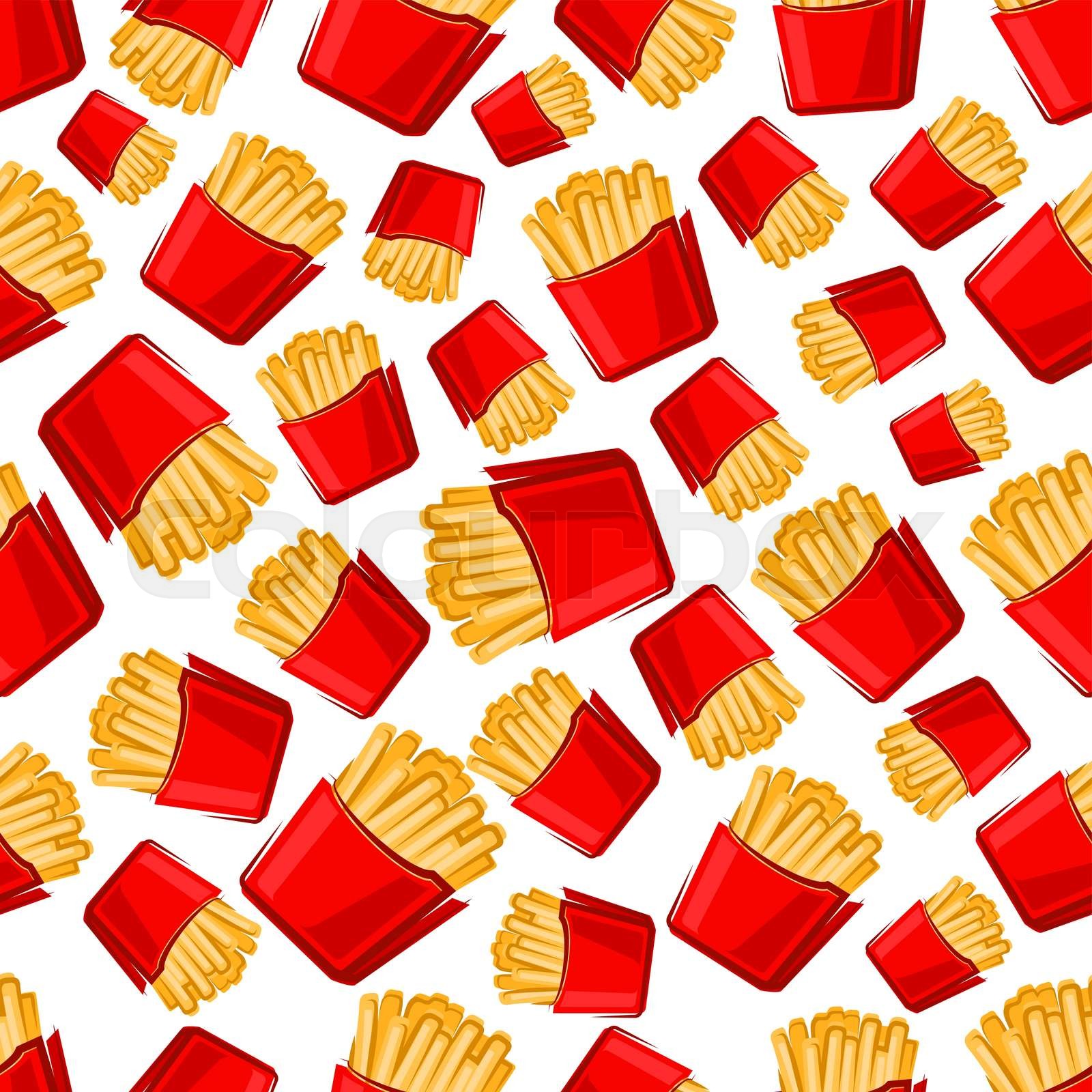 pommes-muster-essen-stock-vektor-colourbox