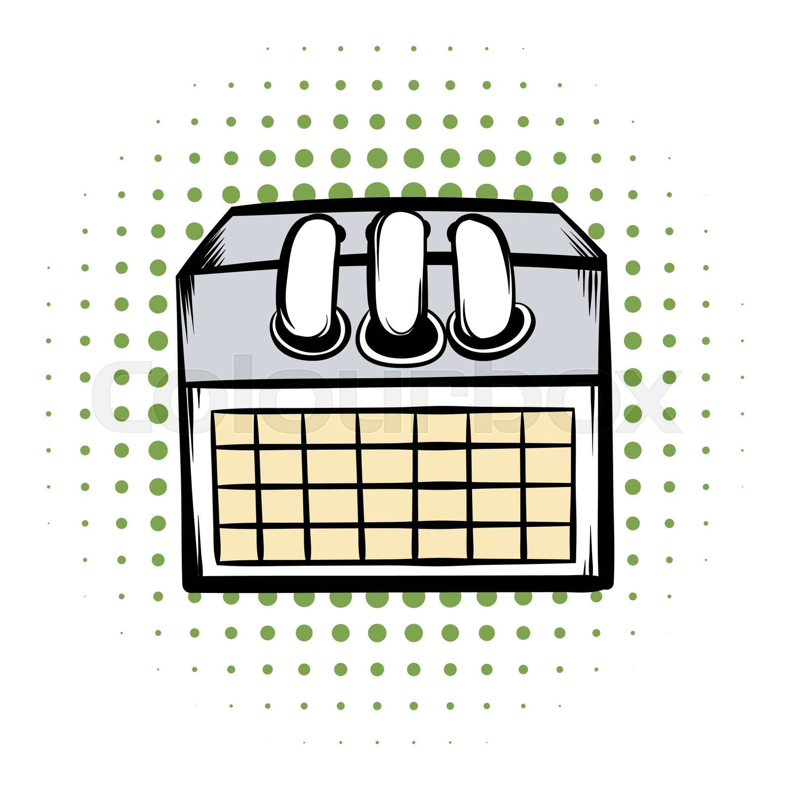 kalender, woche, zeit | Stock-Vektor | Colourbox