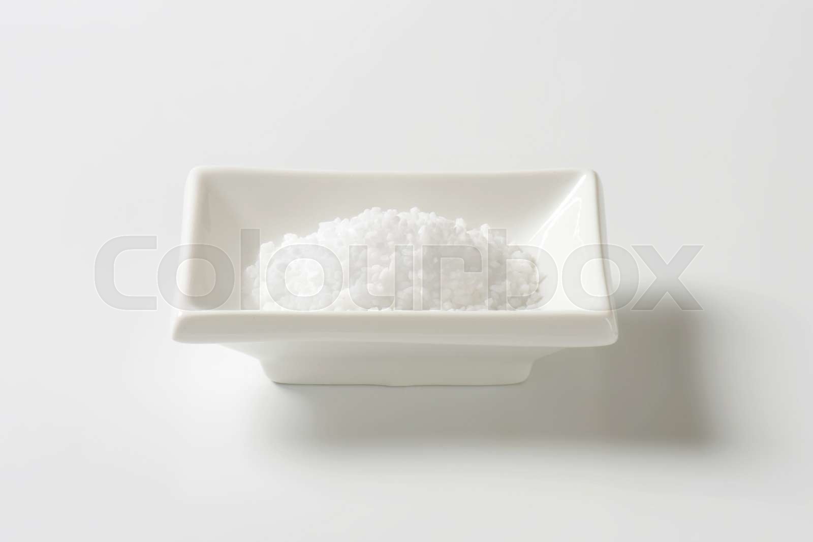 coarse ground salt Stock image Colourbox