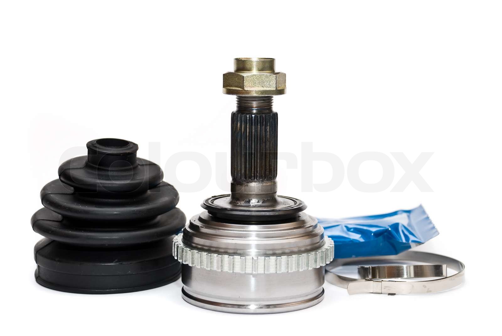 CV Joints. Constant Velocity Joints. Part wheel of the car. Stock