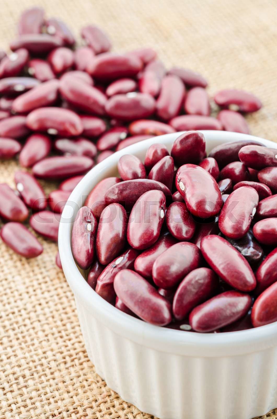 Kidney beans seeds. Stock image Colourbox