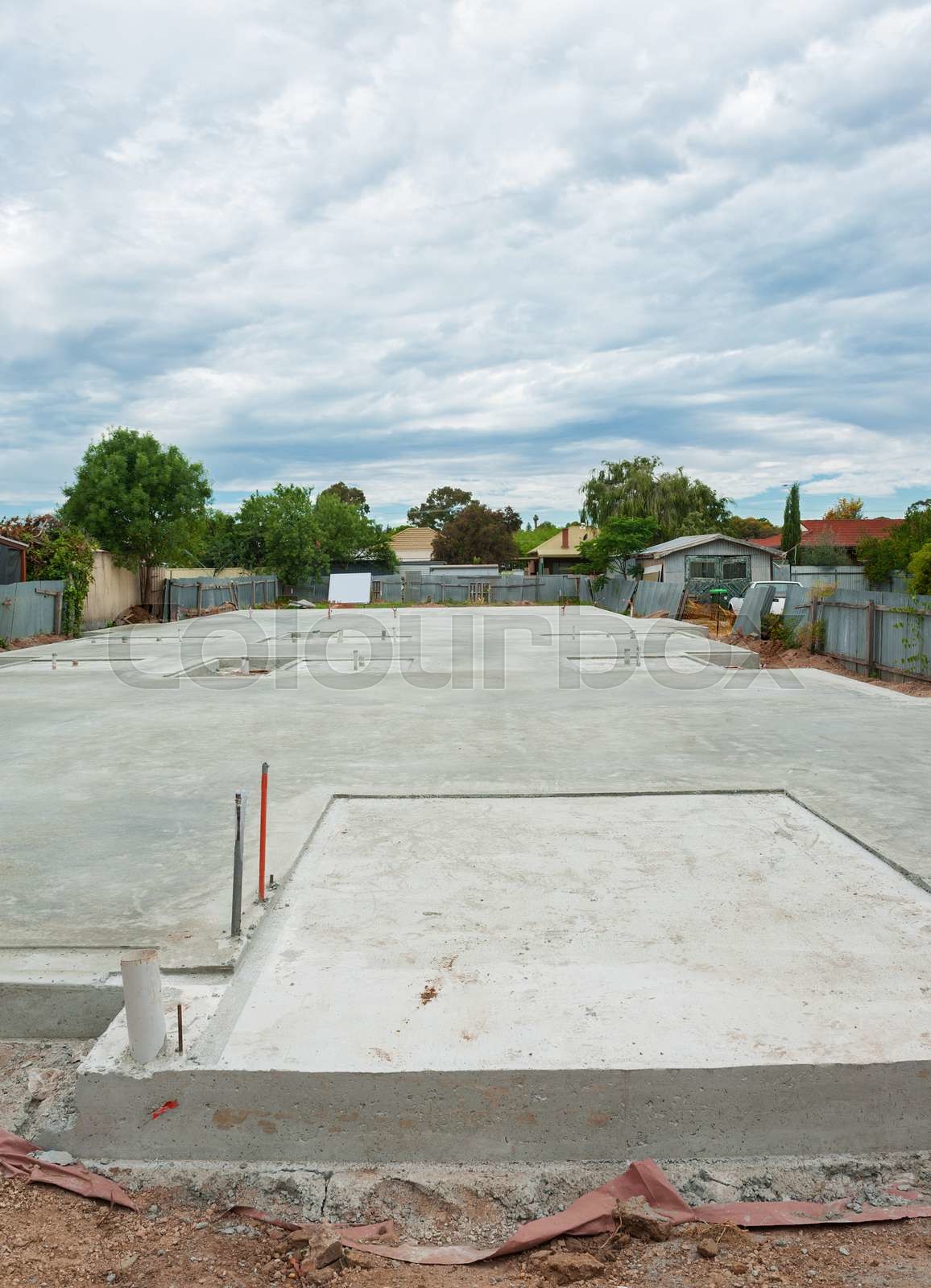 Construction Site Preparation Stock Image Colourbox Construction Site Preparation Stock Image Colourbox