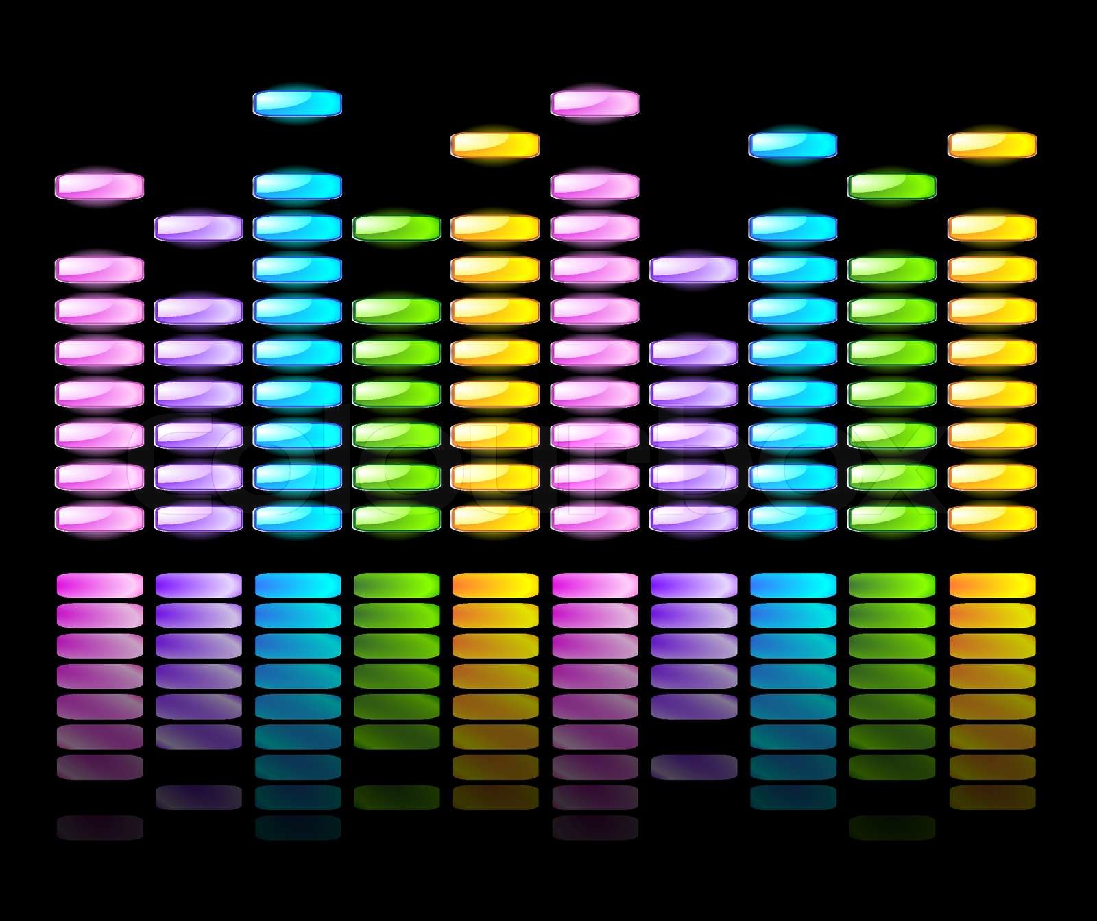 equalizer Stock vektor Colourbox