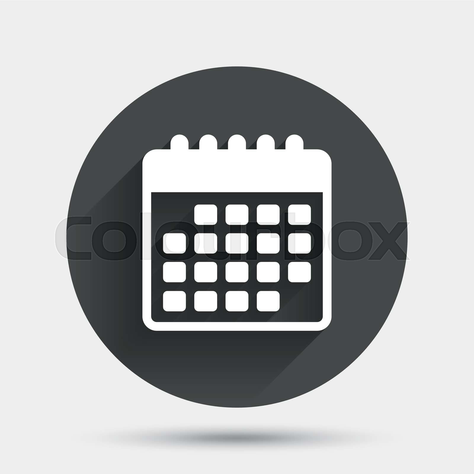 ereignis, kalender, sinnbild | Stock-Vektor | Colourbox