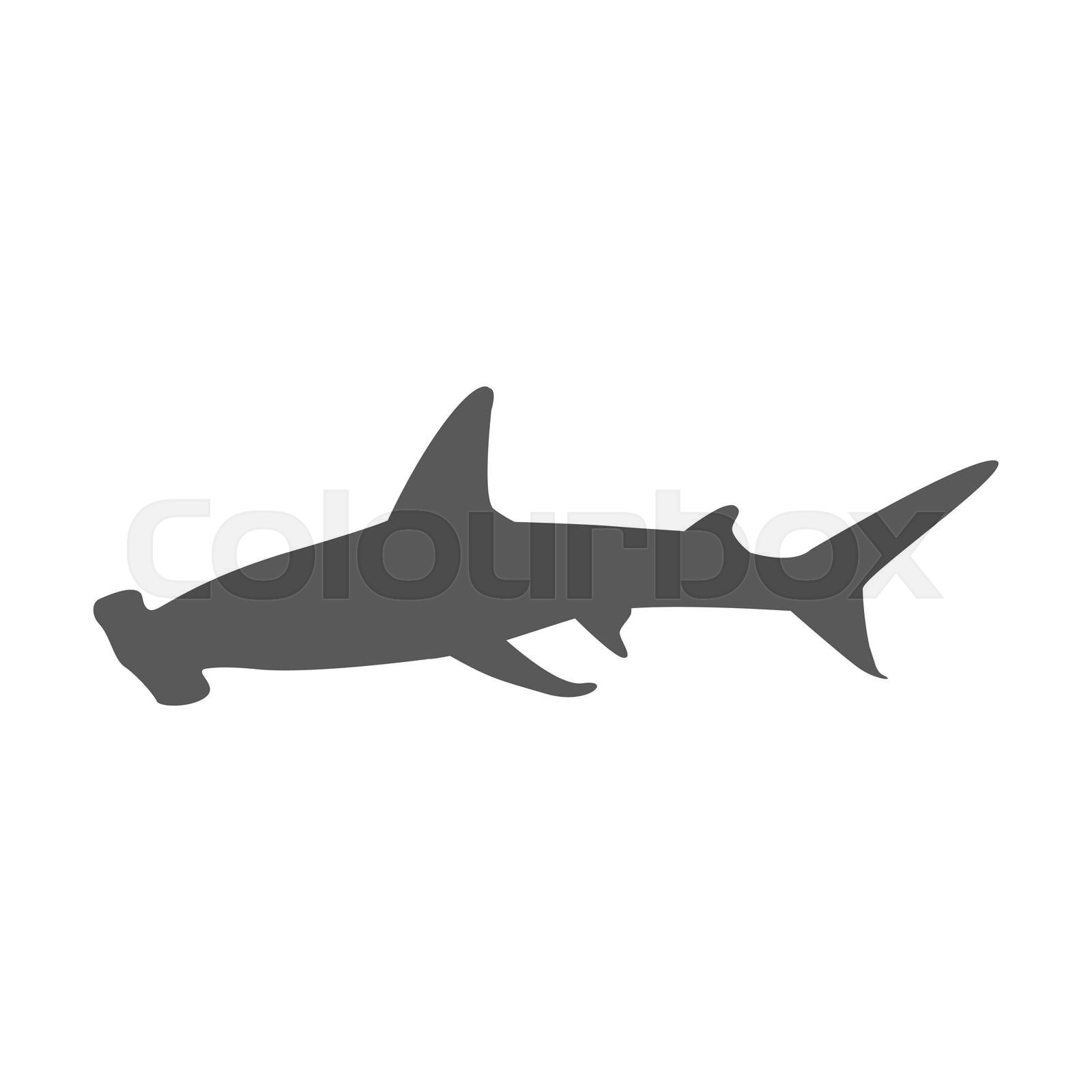 Hammerhead Shark Icon | Stock vector | Colourbox