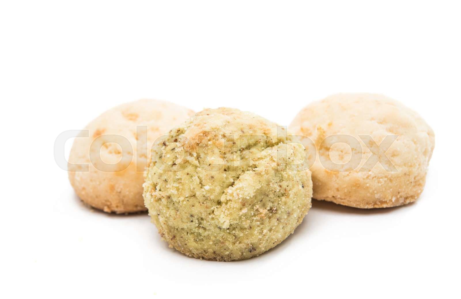 crumbly biscuits Stock image Colourbox