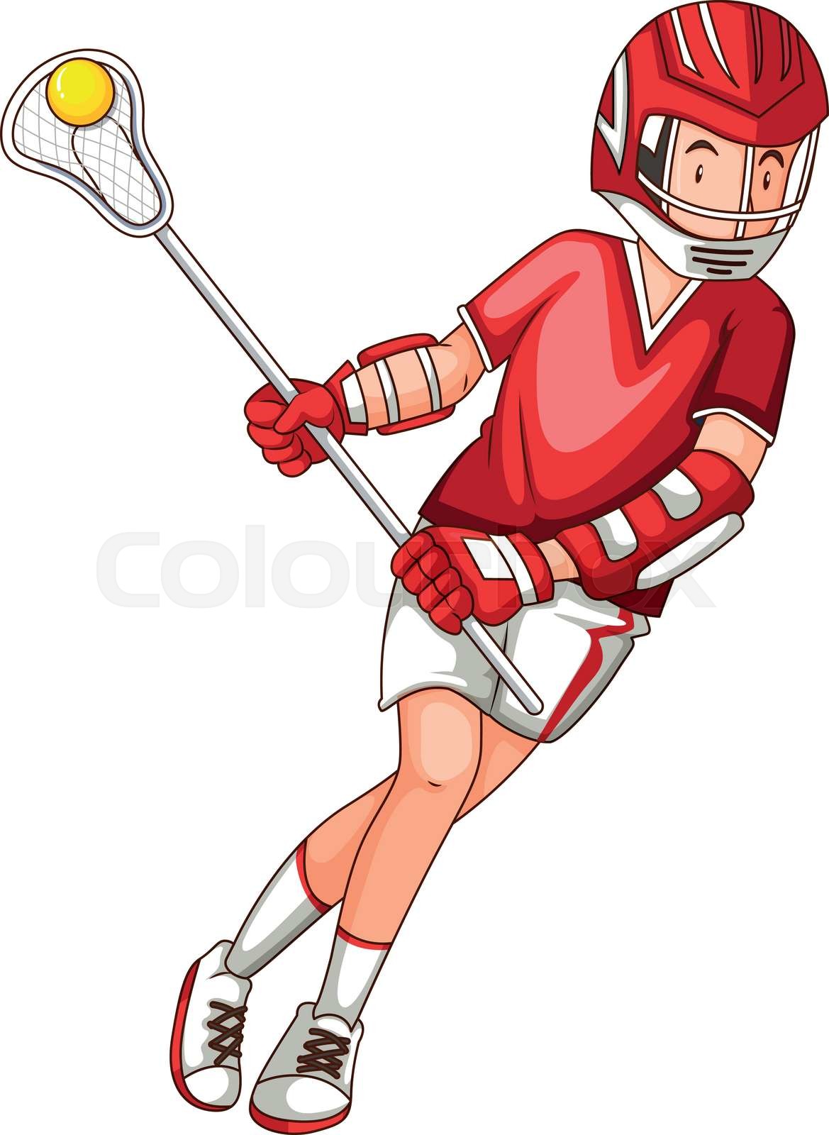 gf_lacrosse_02 Stock vector Colourbox
