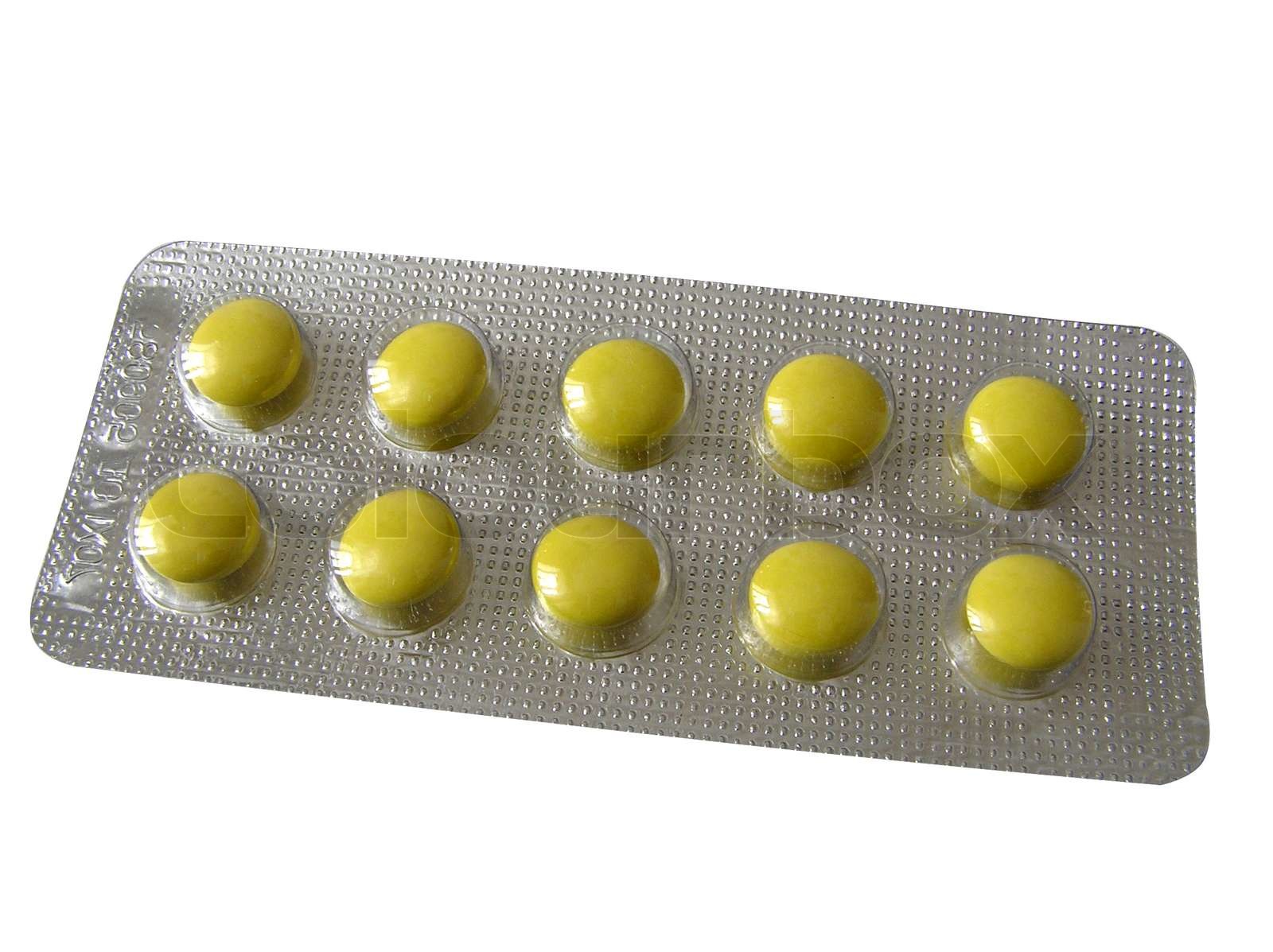 Auf einem Foto einer Tablette. Stock Bild Colourbox