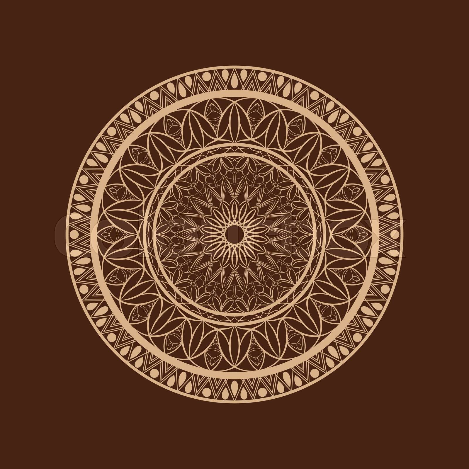 blomst, dekorationer, symbol | Stock vektor | Colourbox