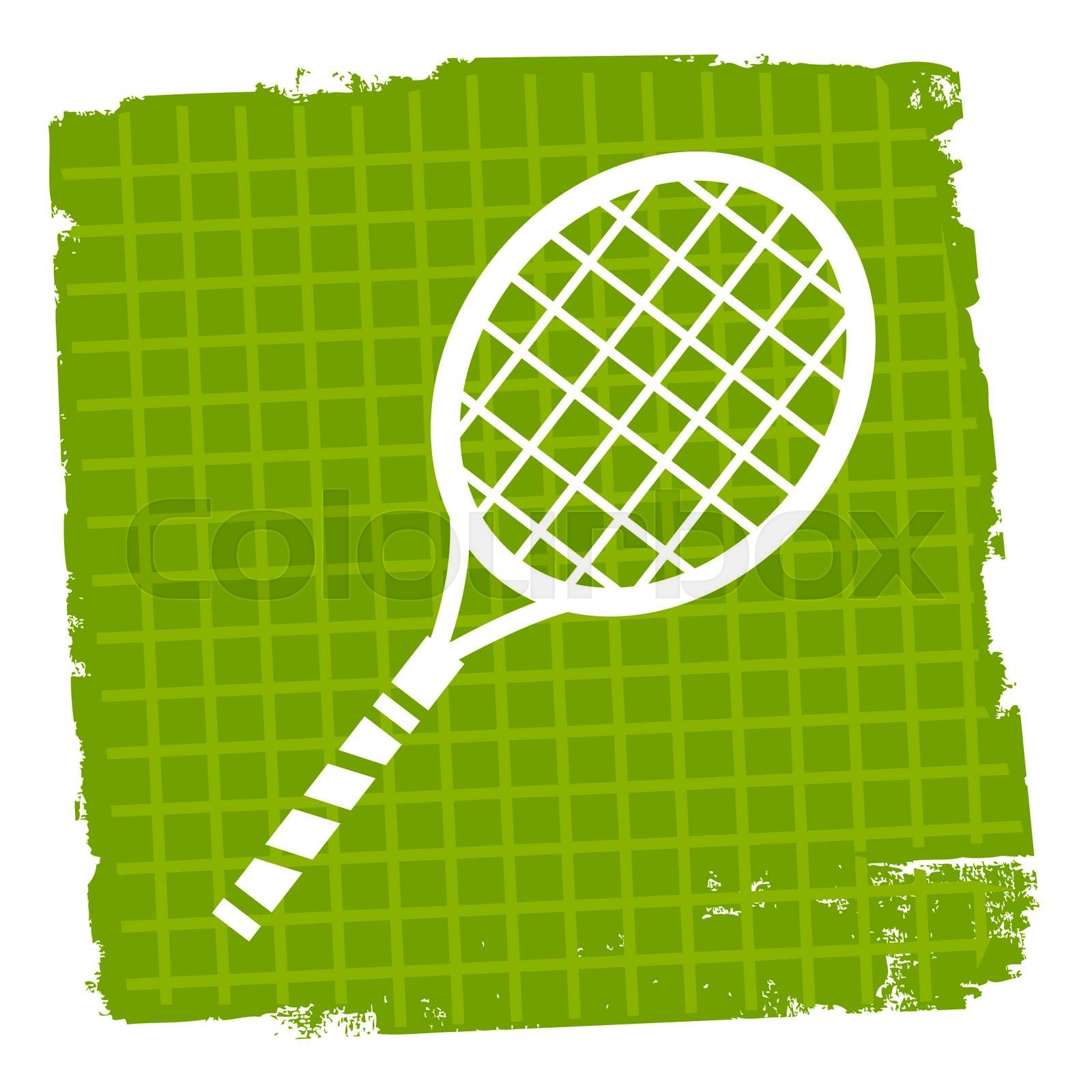 Tennis Icon Indicates Sign Racquet And Symbol | Stock image | Colourbox