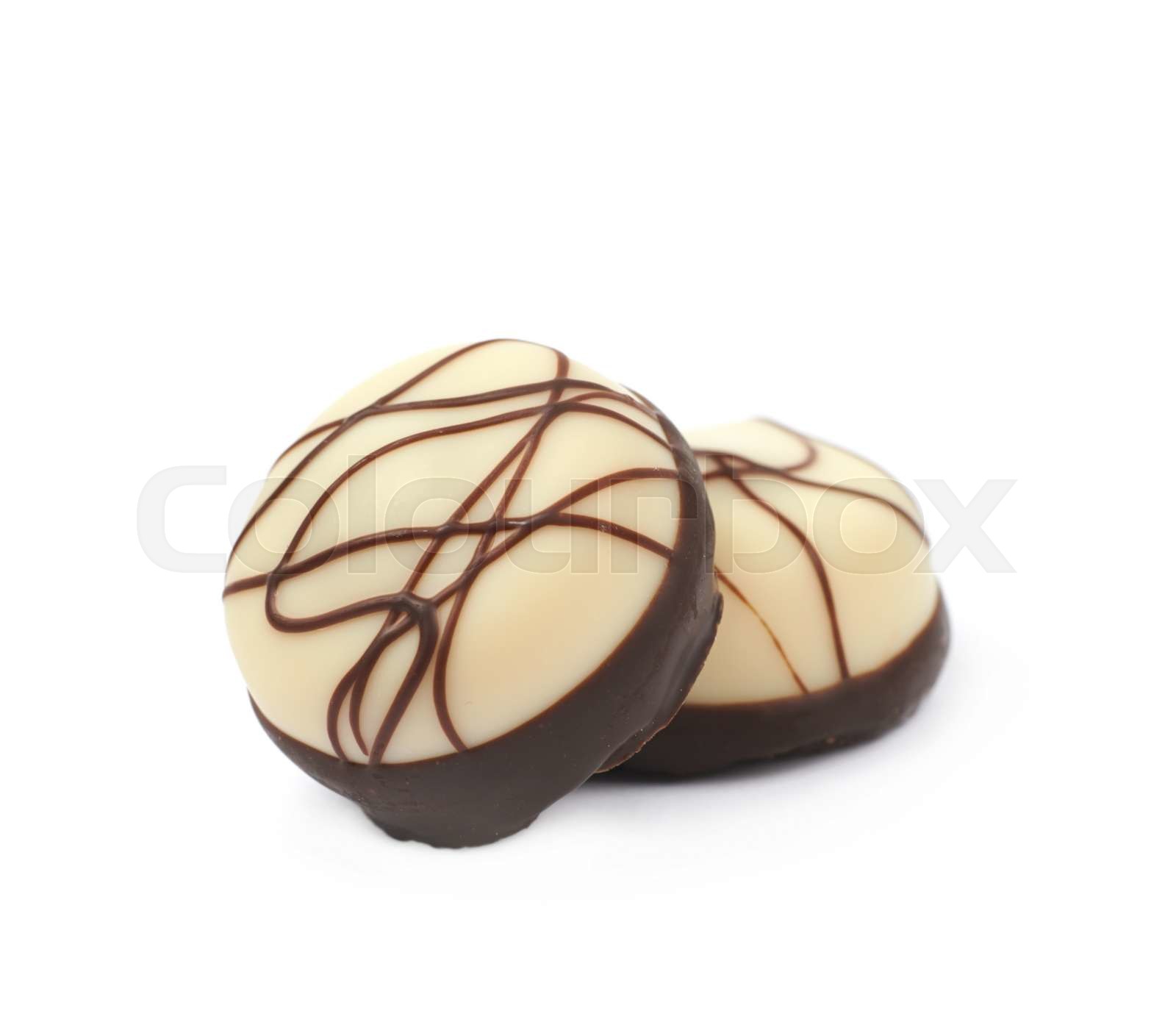 Chocolate confection candy isolated | Stock image | Colourbox
