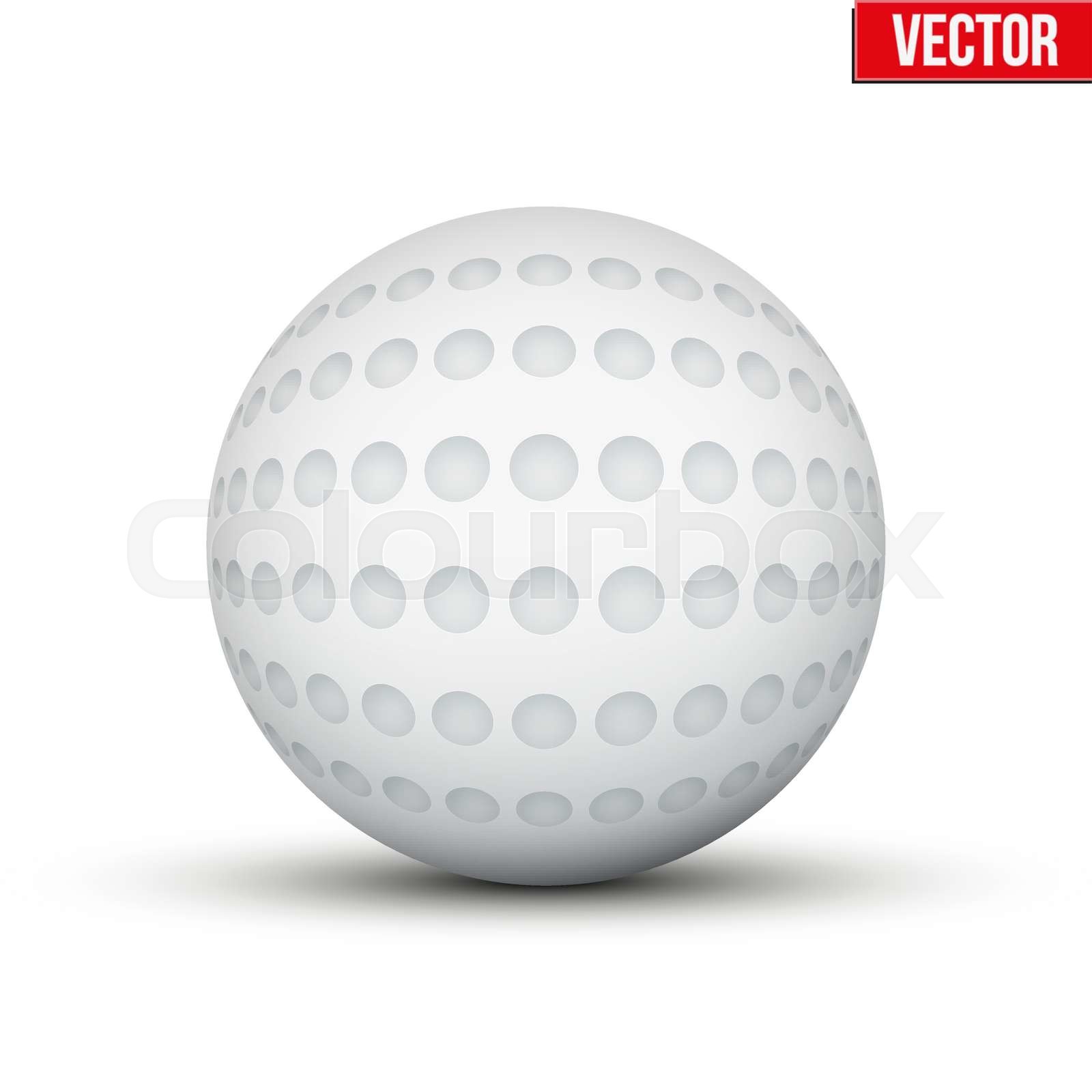 Classic Hockey Field Ball Stock vector Colourbox