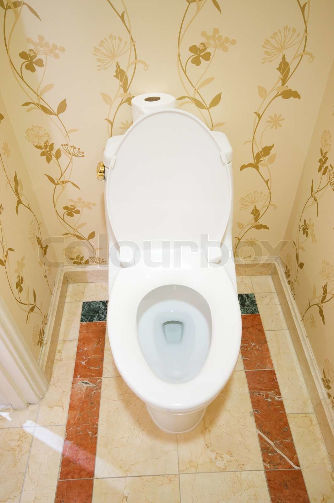 Interior of the room - Toilet in the bathroom | Stock image | Colourbox