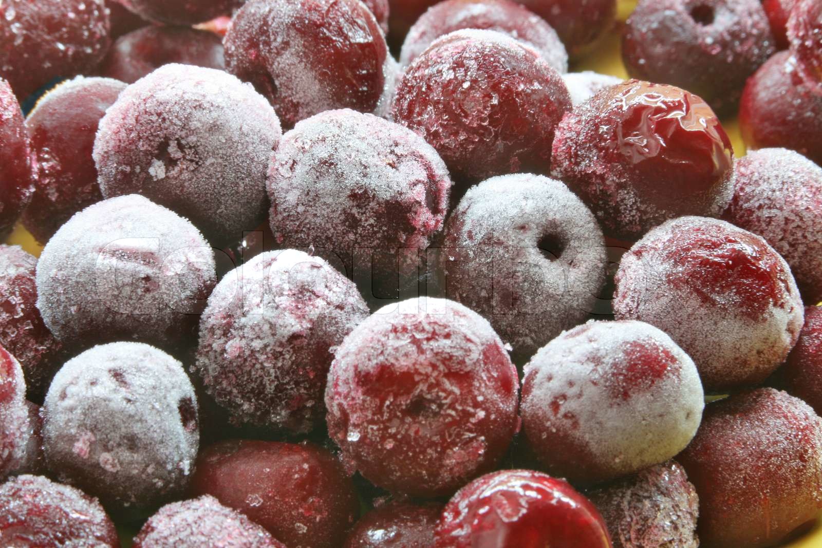 cherry frozen | Stock image | Colourbox