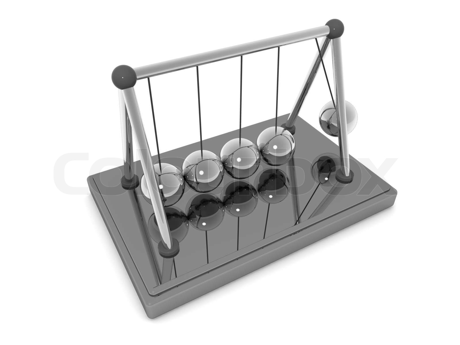 Perpetuum mobile. 3D | Stock Bild | Colourbox