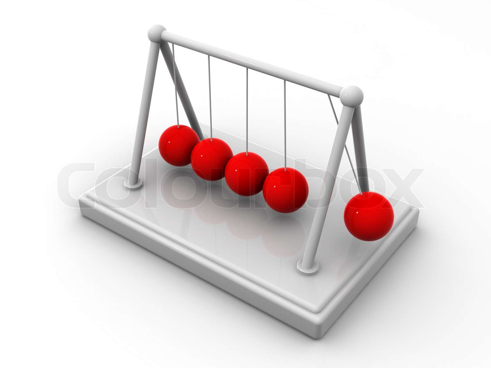 Perpetuum mobile. 3d | Stock image | Colourbox