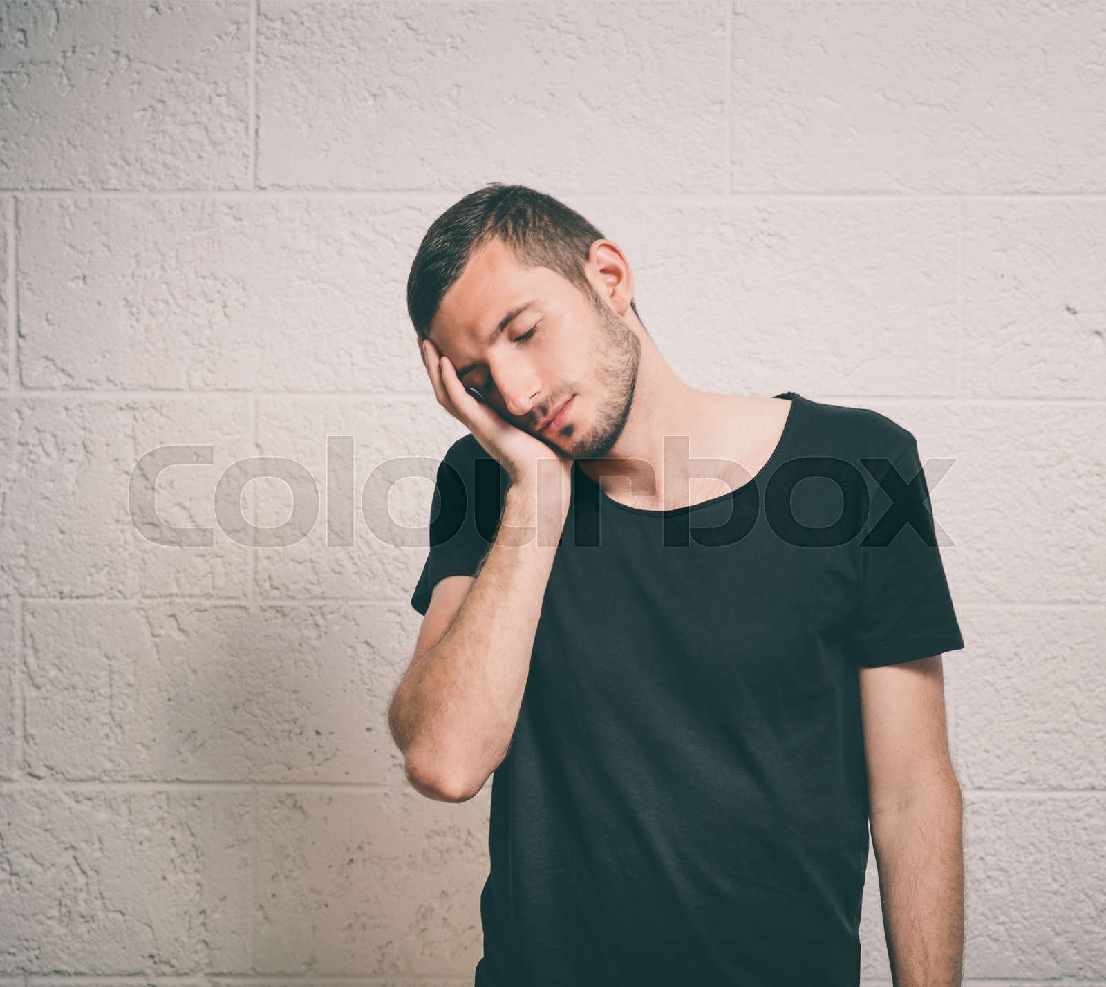 Sleep. Man | Stock image | Colourbox