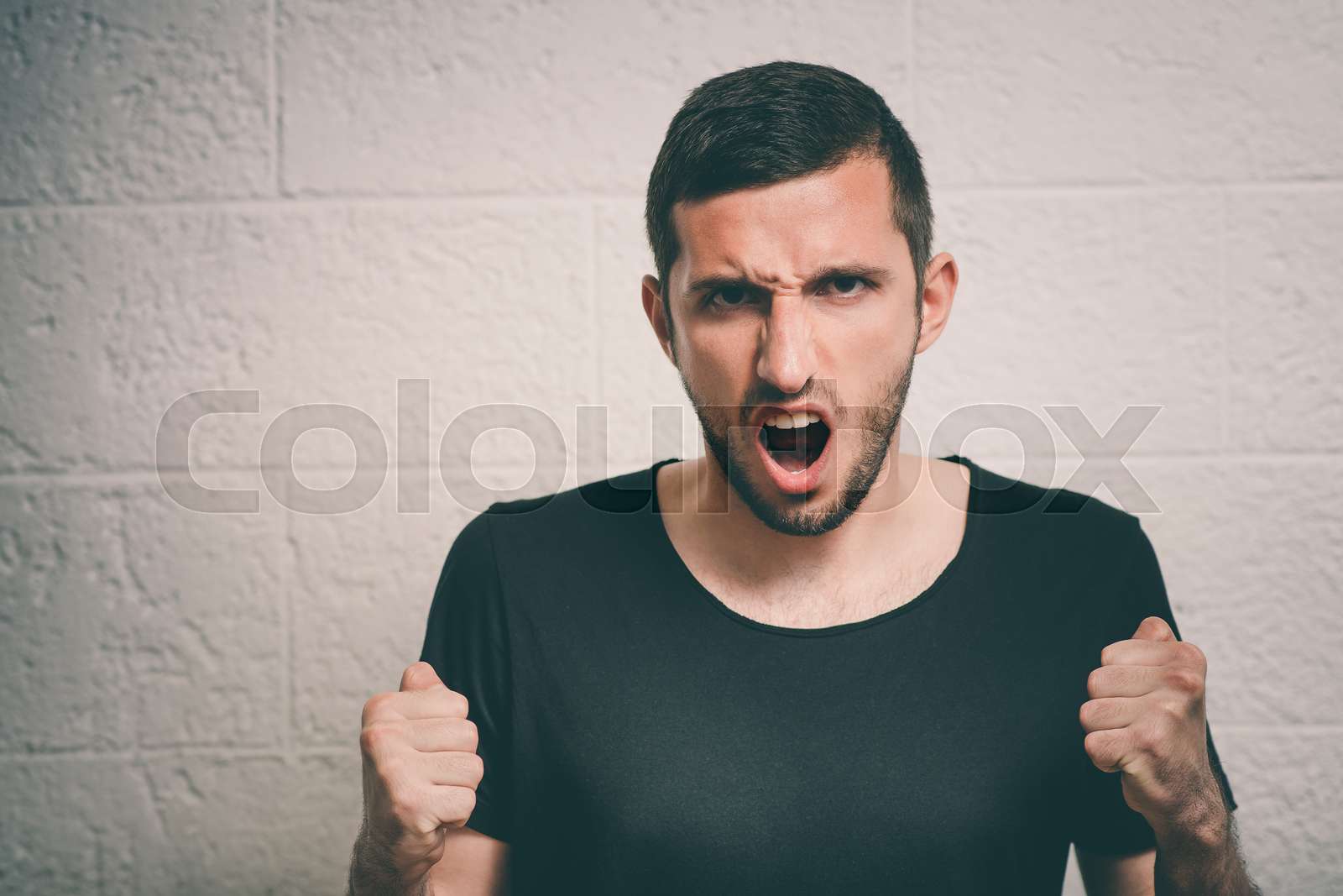 Joyful, a very happy man | Stock image | Colourbox