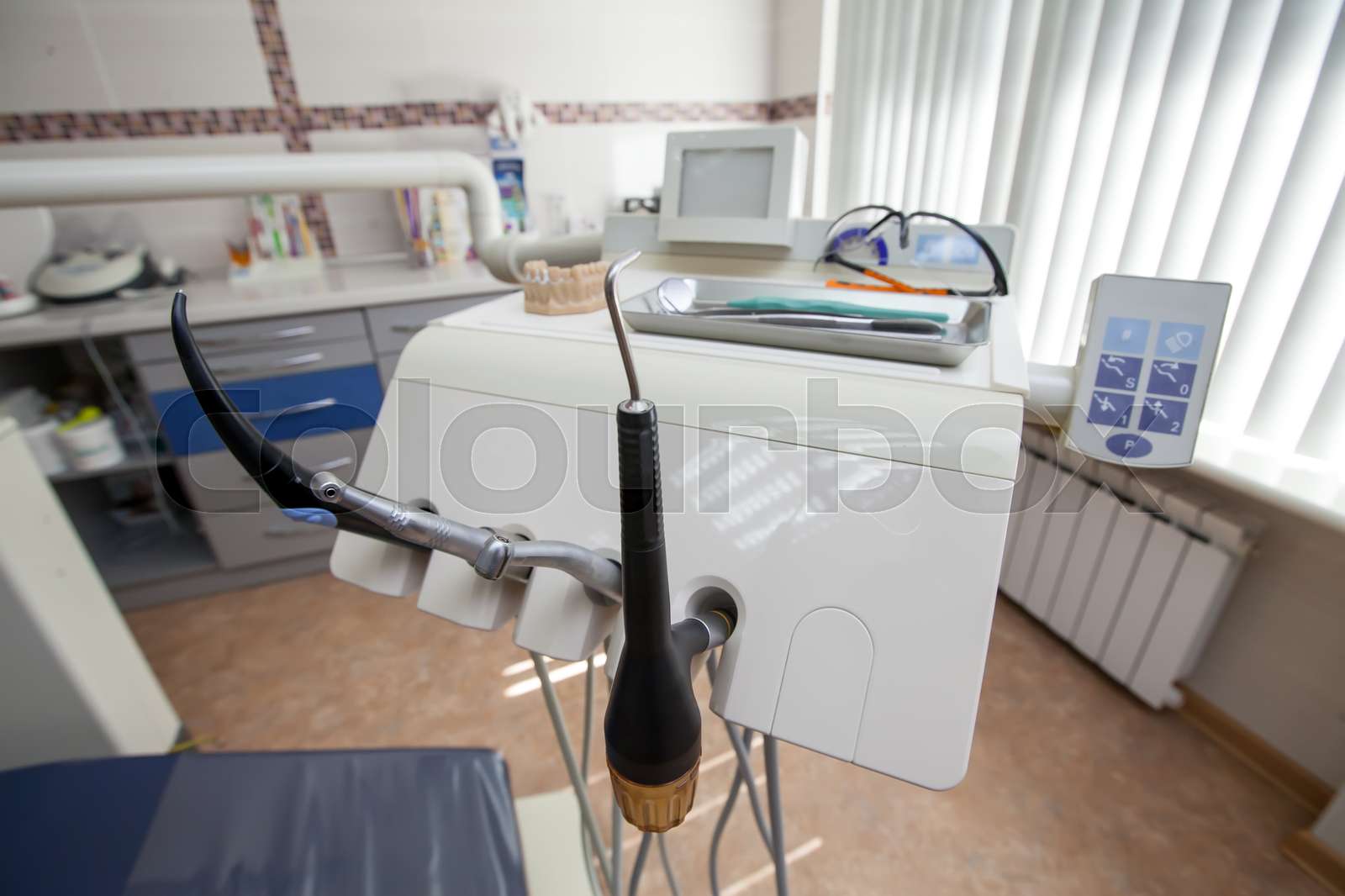 Dental devices Stock image Colourbox
