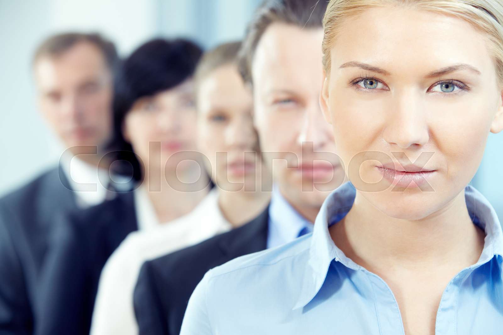 Business Group Stock Image Colourbox