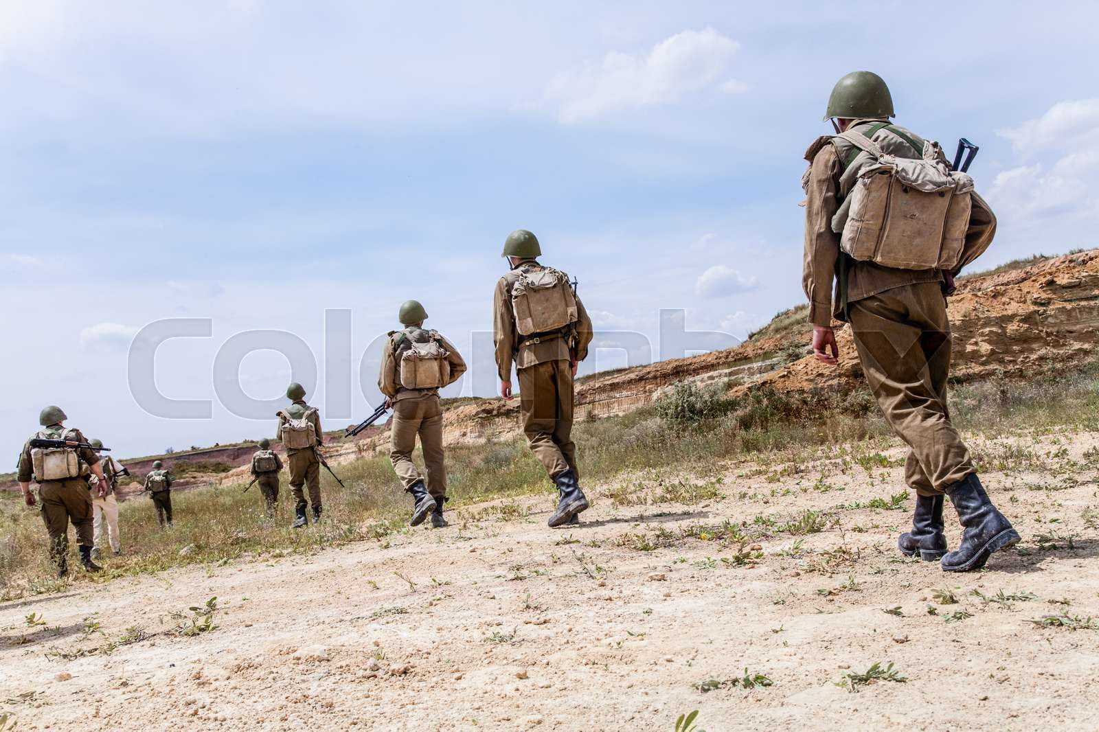 Soviet Spetsnaz in Afghanistan | Stock image | Colourbox
