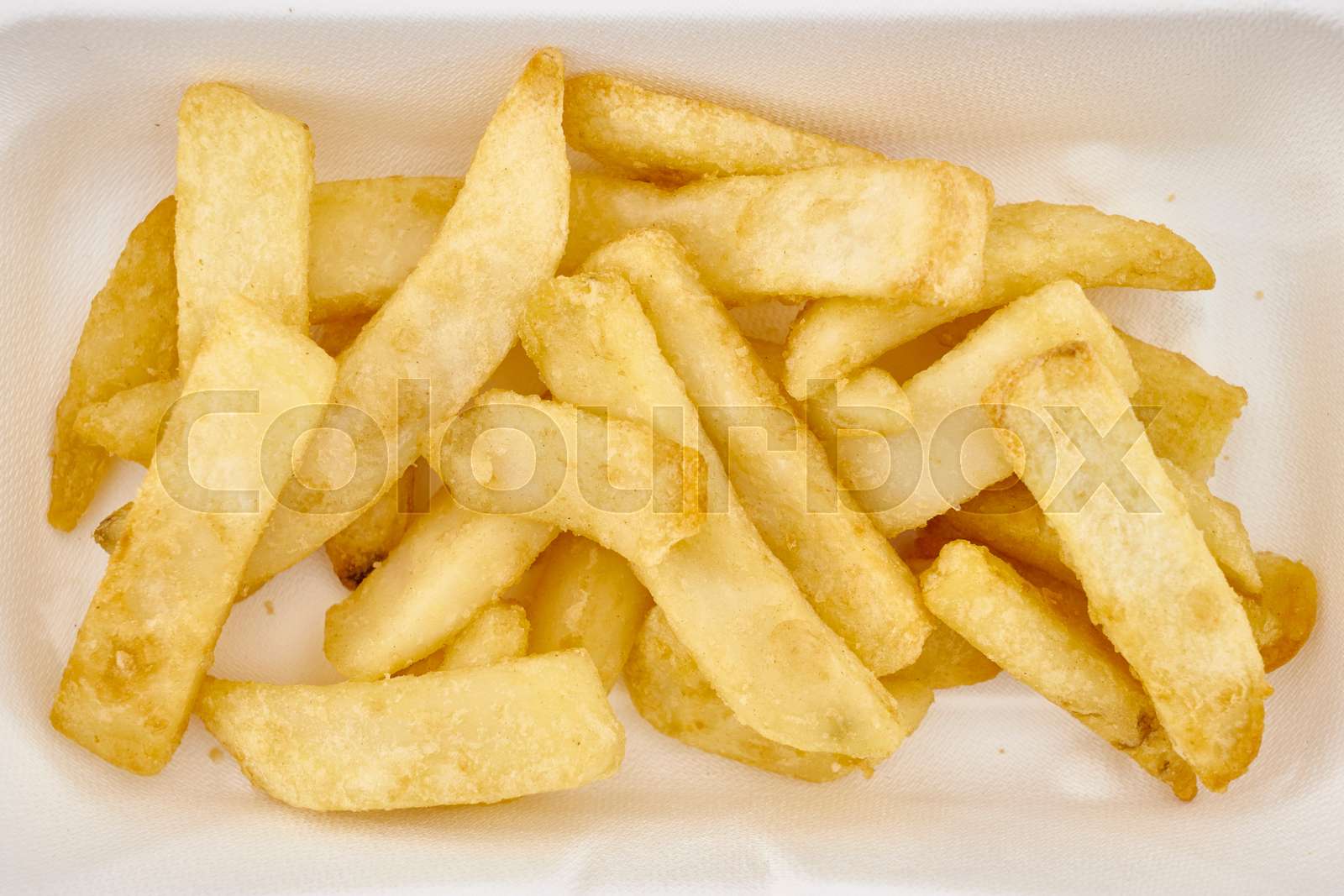 Hot Chips Stock image Colourbox