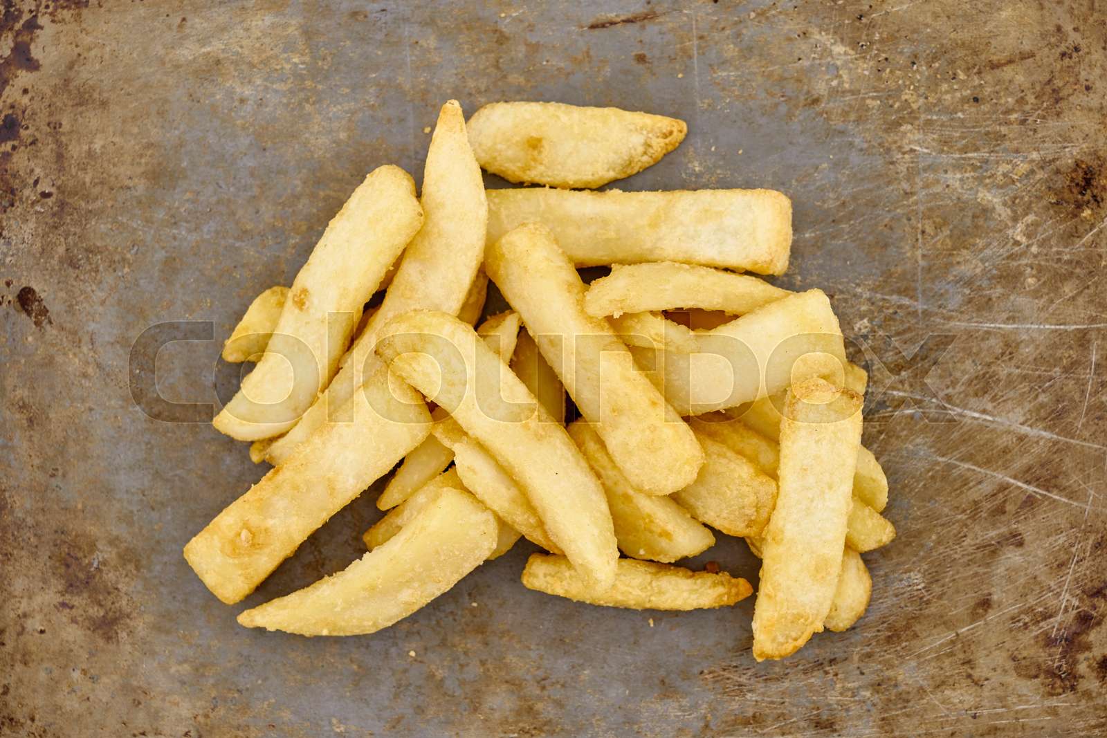 Hot Chips Stock image Colourbox