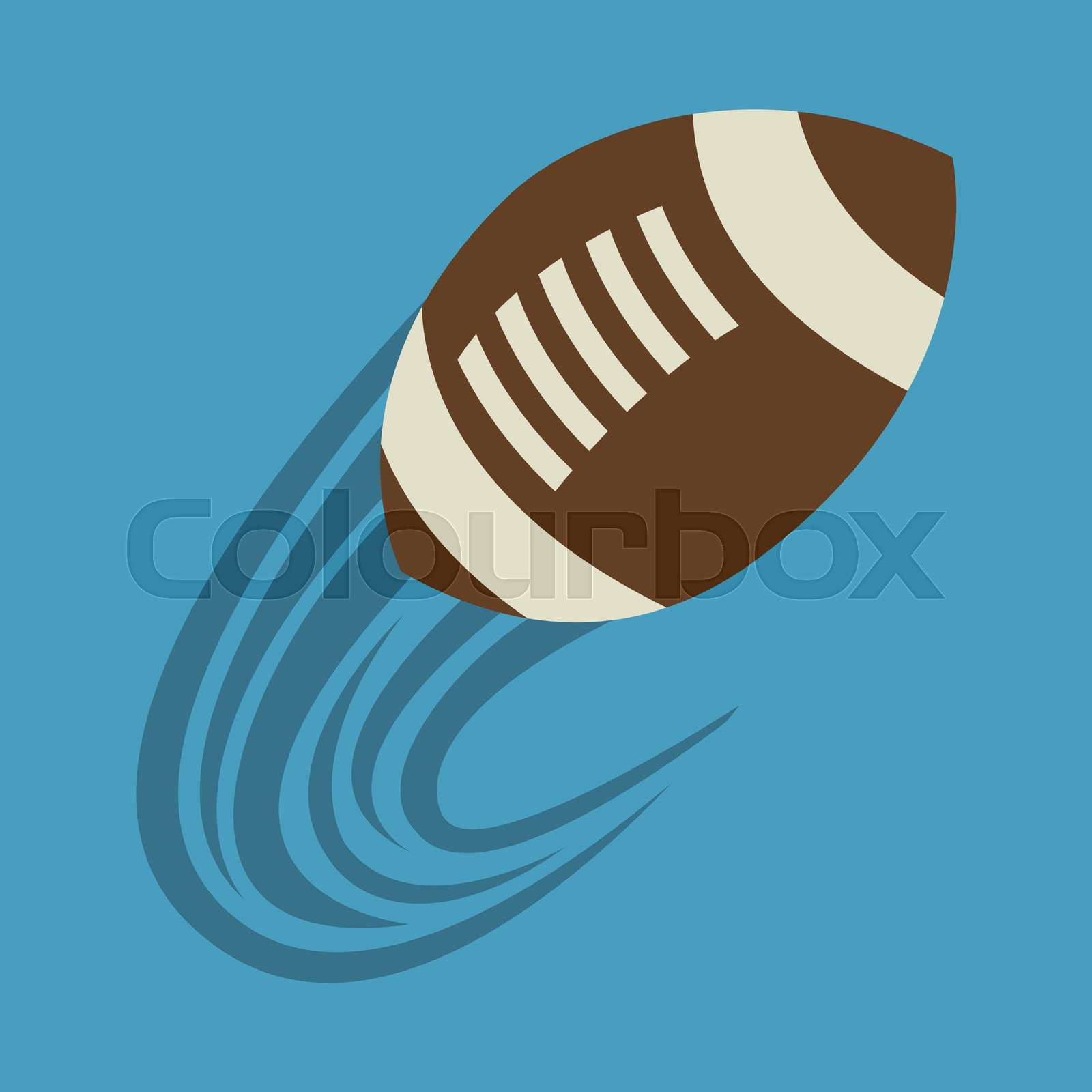 American Football logo vector icon | Stock vector | Colourbox