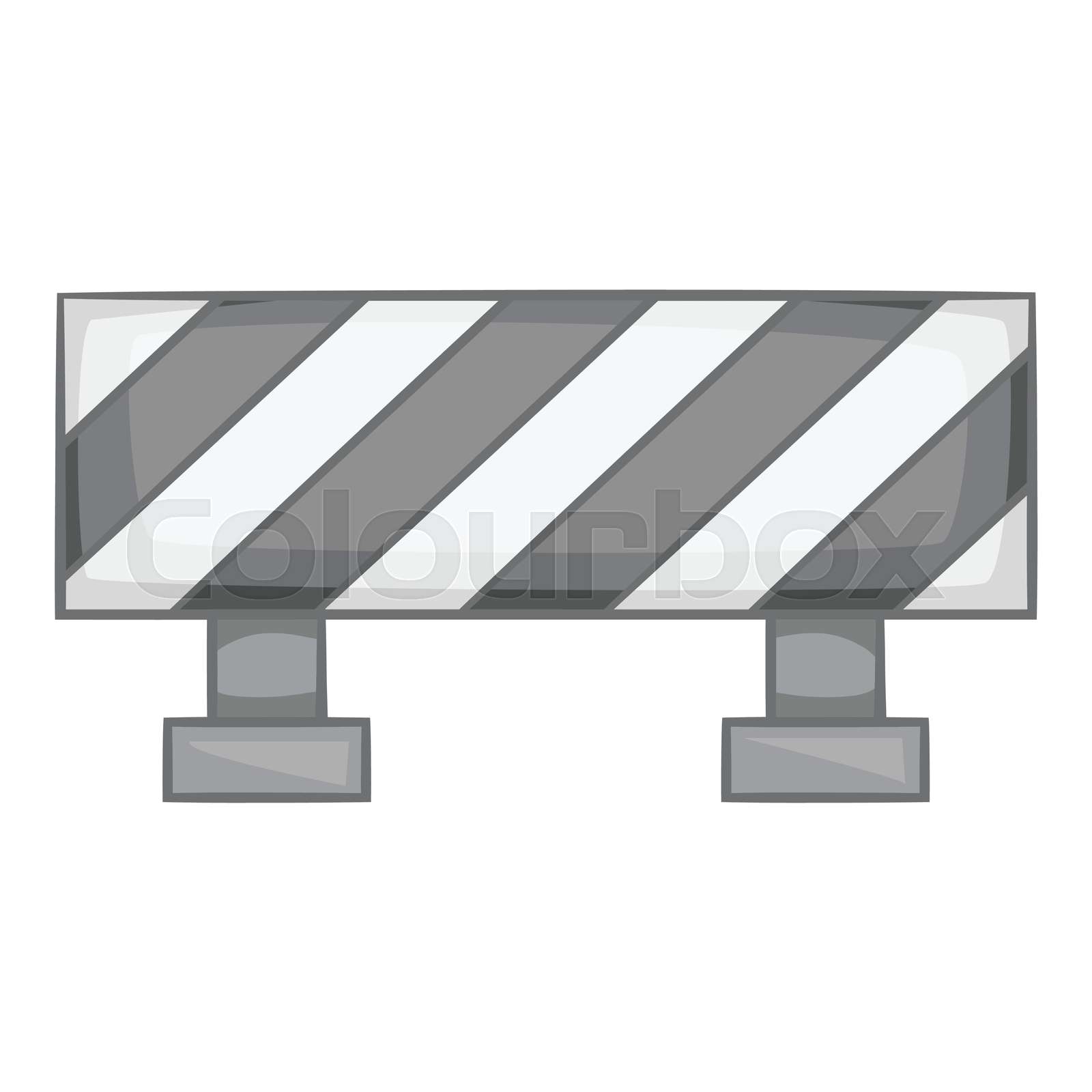 hindernis, hürde, symbol | Stock-Vektor | Colourbox