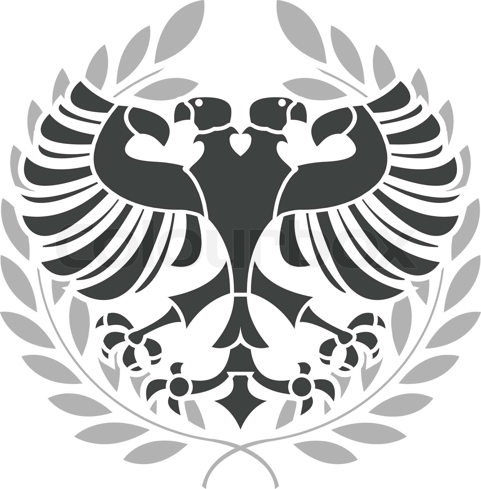 heraldischen Adler. StockVektor Colourbox