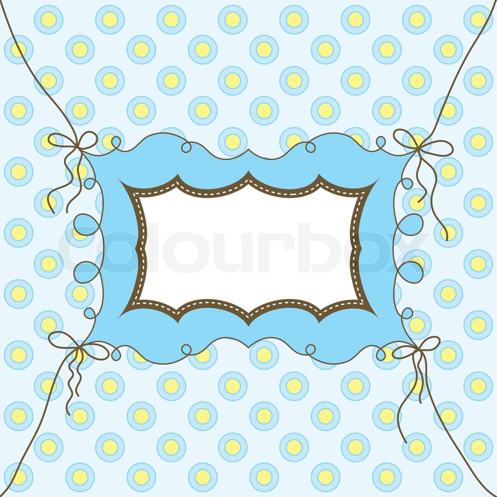 Template cards for the boy, vector illustration | Stock vector | Colourbox
