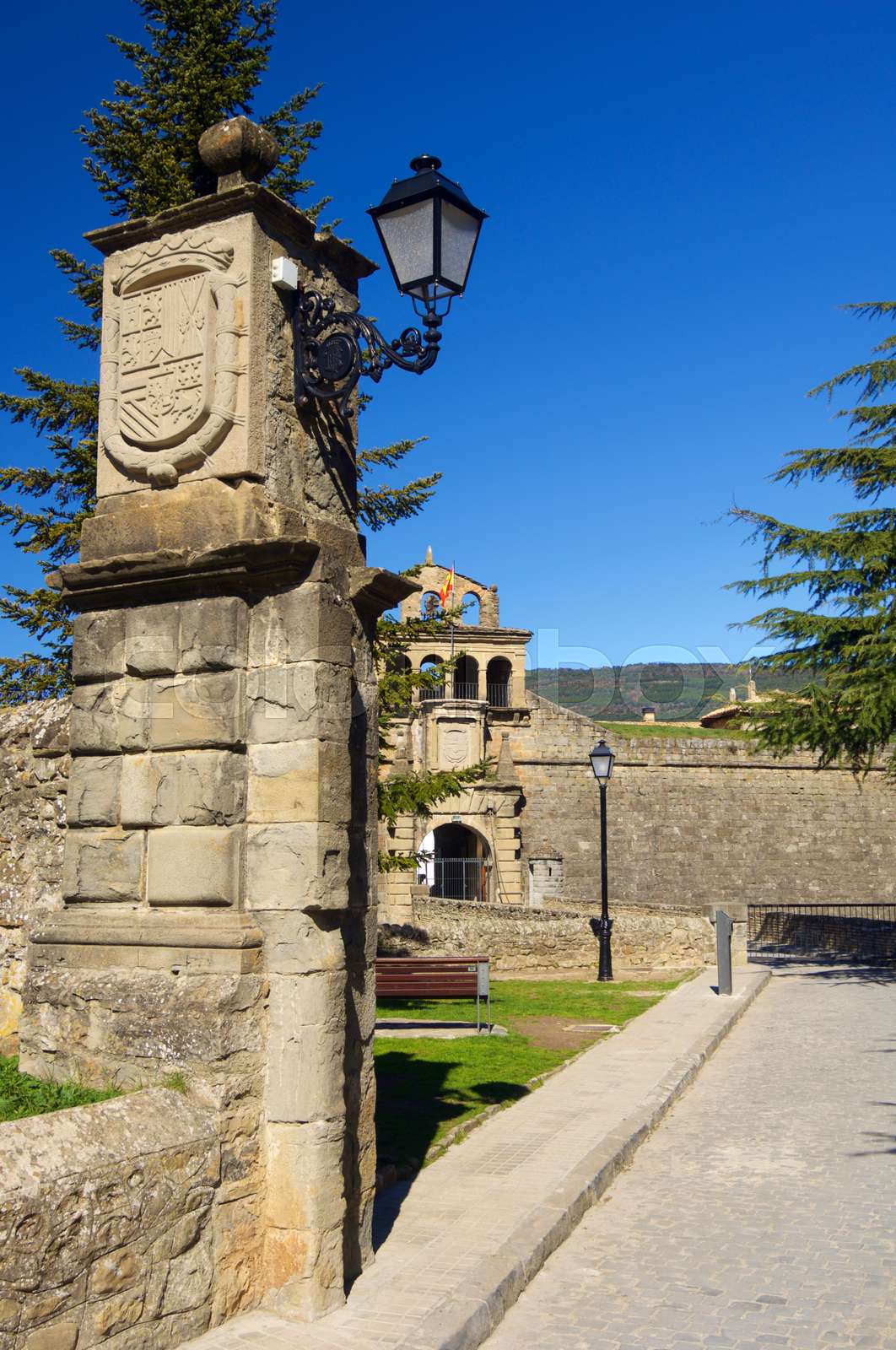 Ciudadela Stock image Colourbox