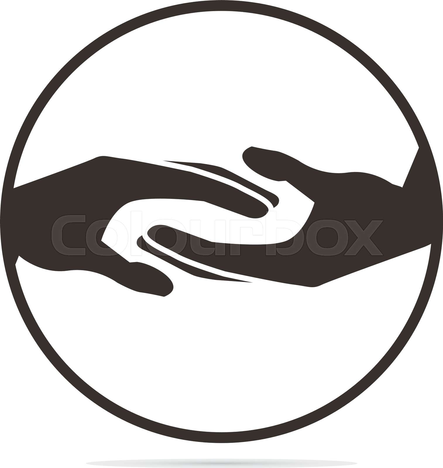 Shake Hands Stock Vector Colourbox