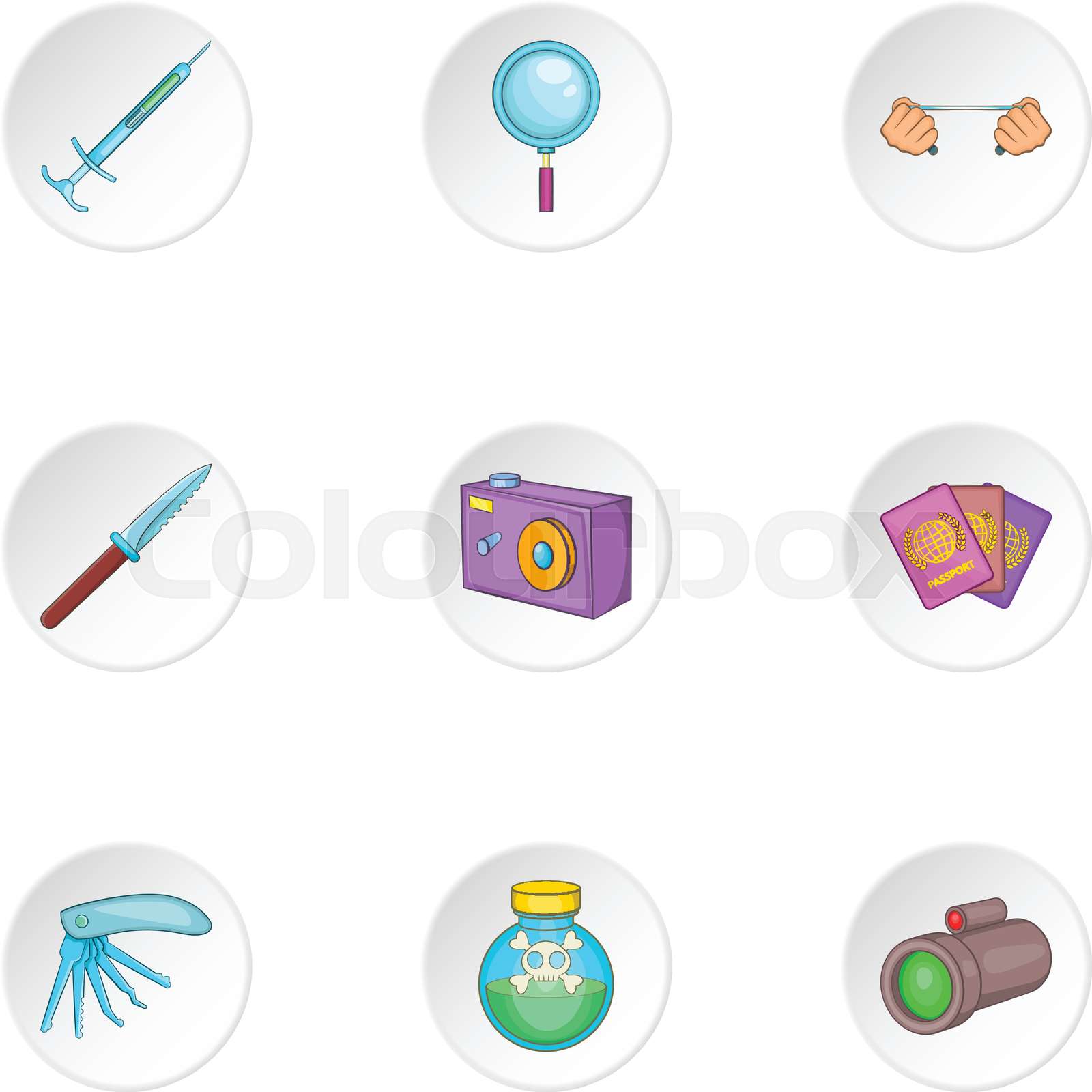 spion, icon, vektor | Stock-Vektor | Colourbox