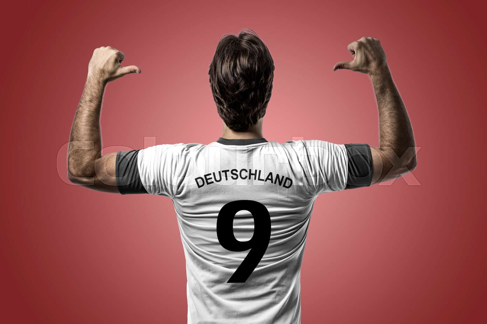 German soccer player Stock image Colourbox