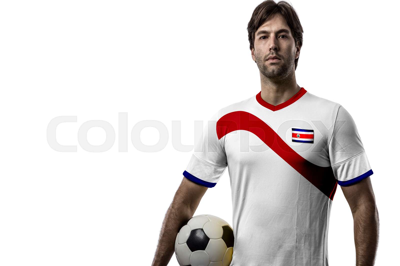 costa rican soccer player Stock image Colourbox