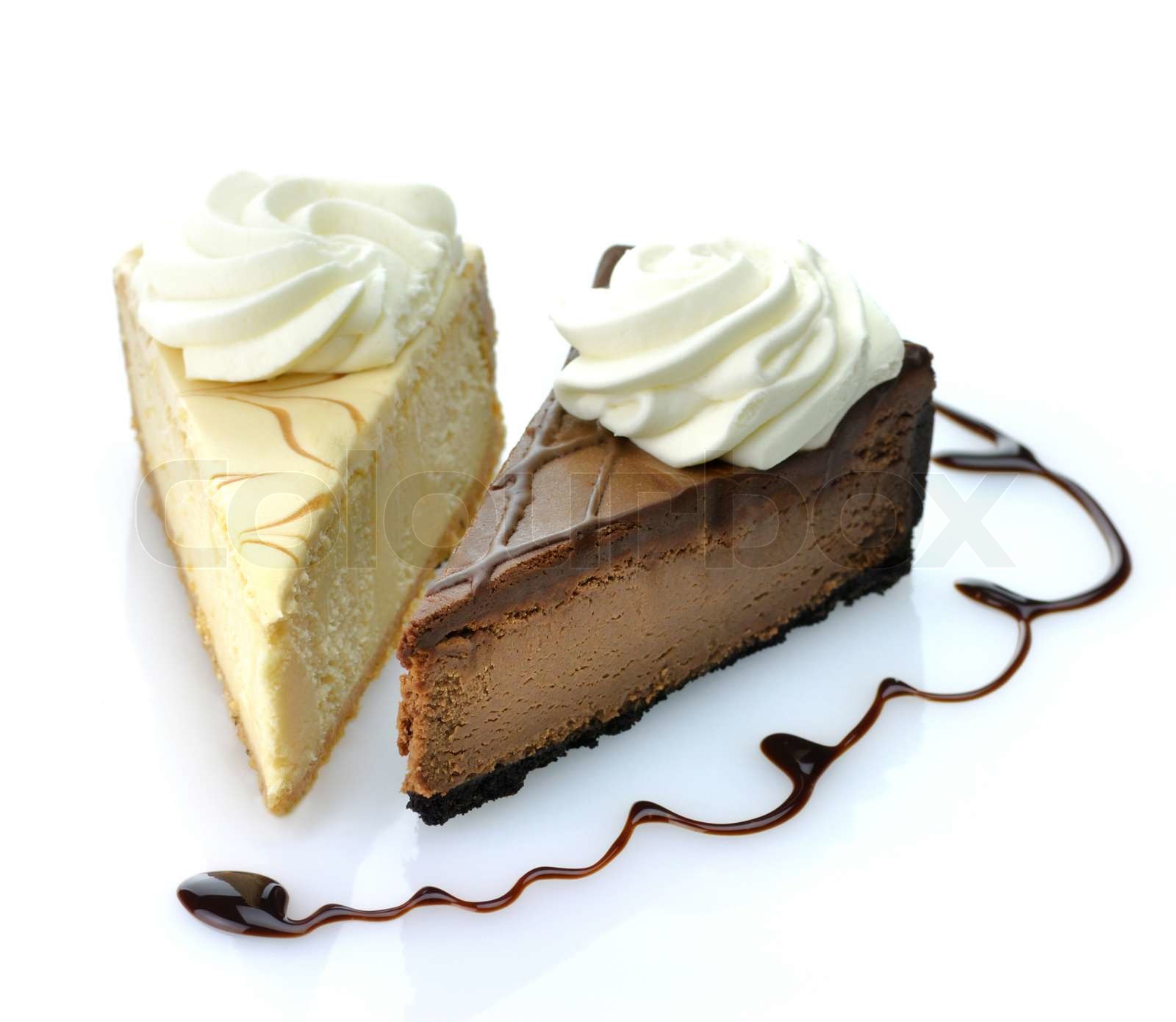 Slices Of Cheesecake Stock Image Colourbox Slices Of Cheesecake Stock Image Colourbox