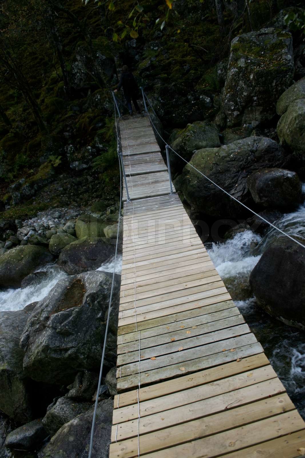 Footbridge | Stock image | Colourbox