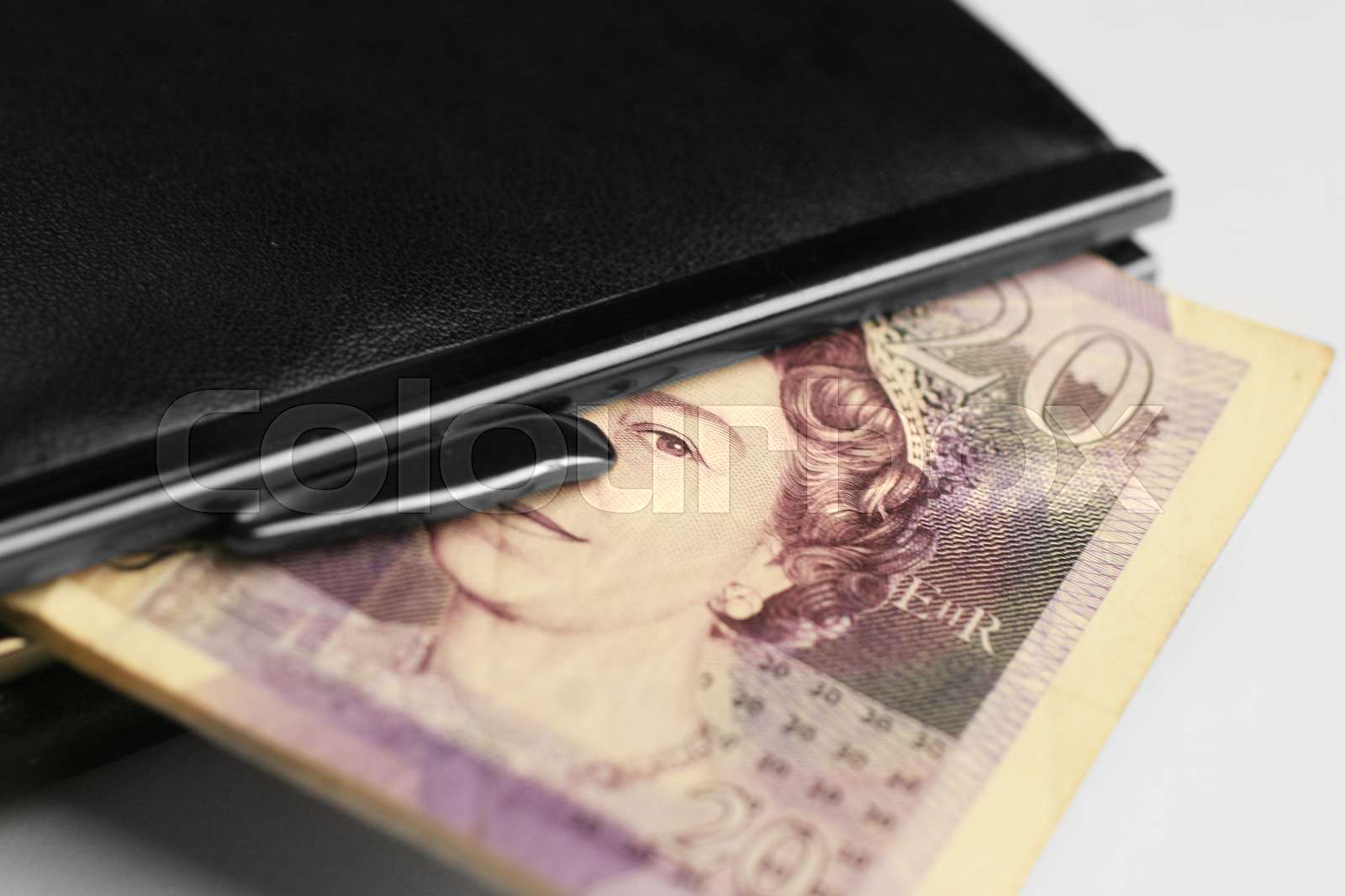 British Note Stock image Colourbox